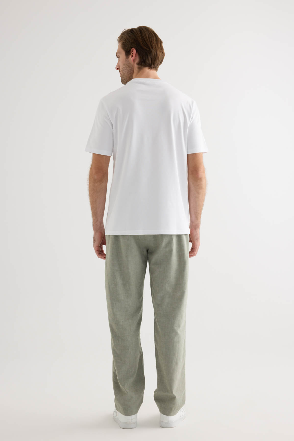 Erkek Pamuklu Kısa Kollu T-shirt