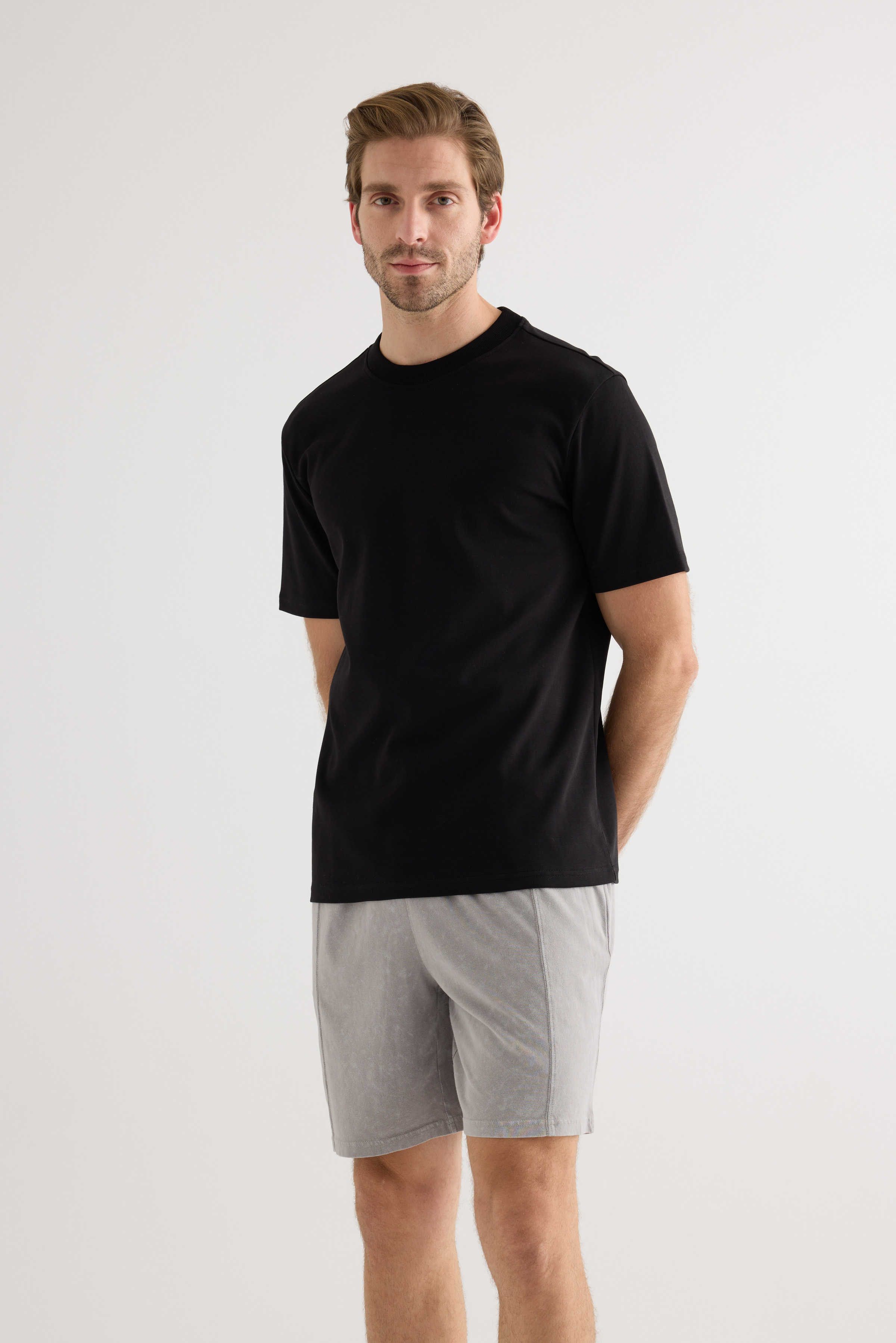 Erkek Pamuklu Kısa Kollu T-shirt