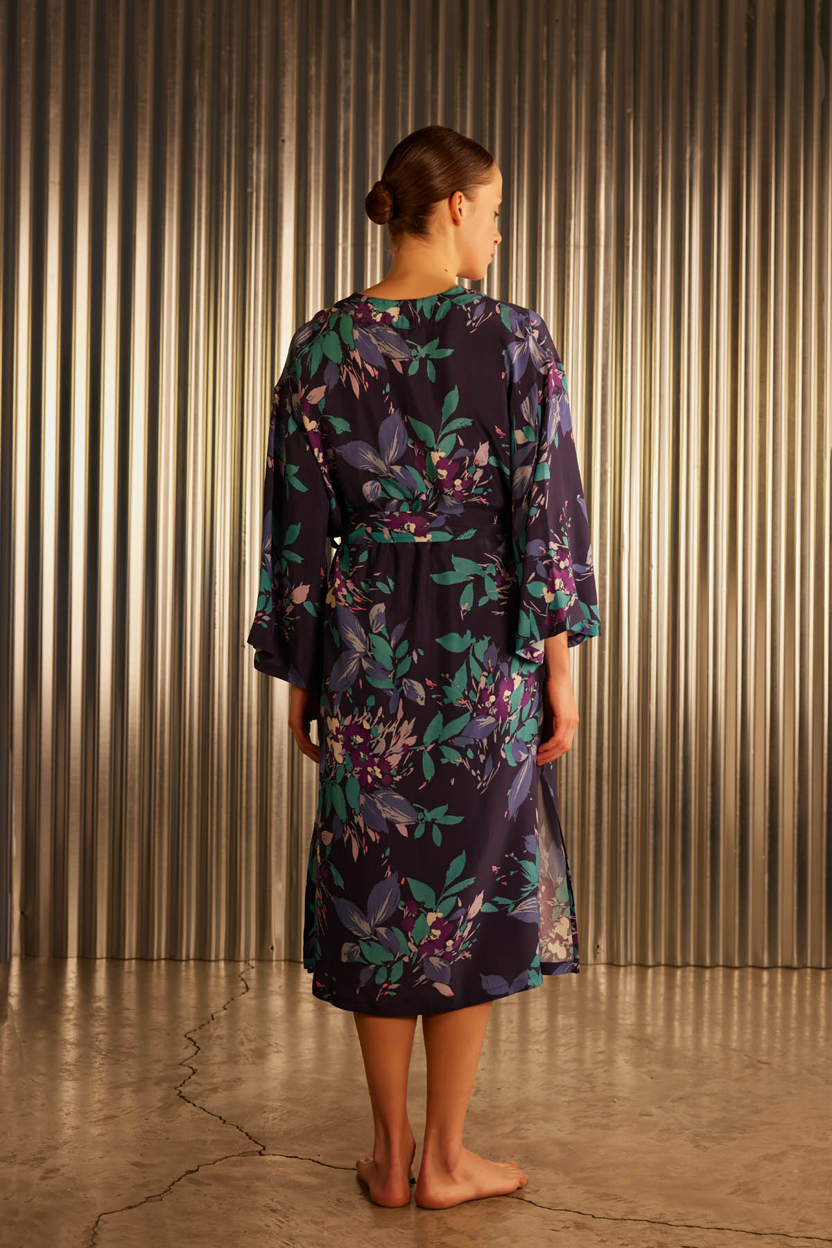 Kadın Vegan Dokuma Kimono