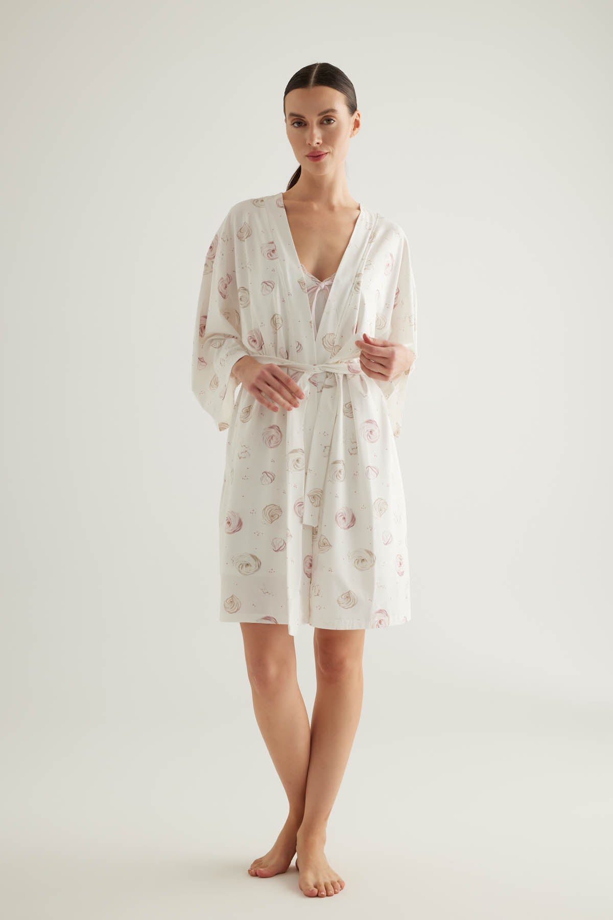 Kadın Pamuklu Sabahlık