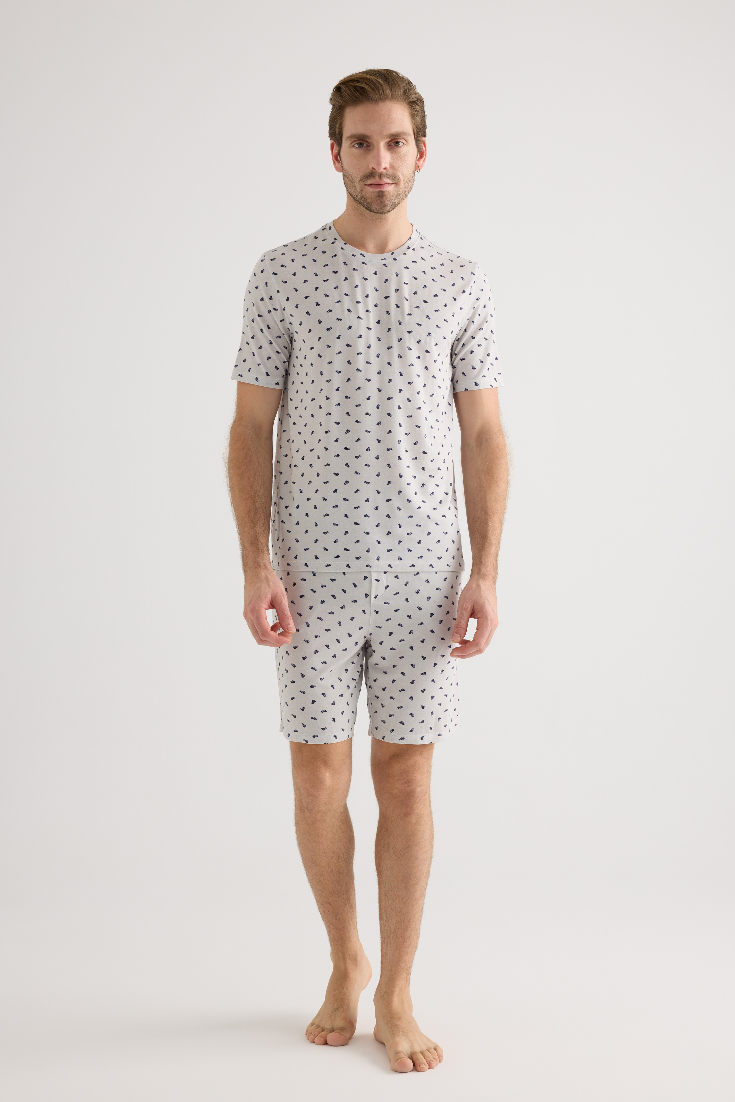 Erkek Modal Cepli Şort Pijama Altı