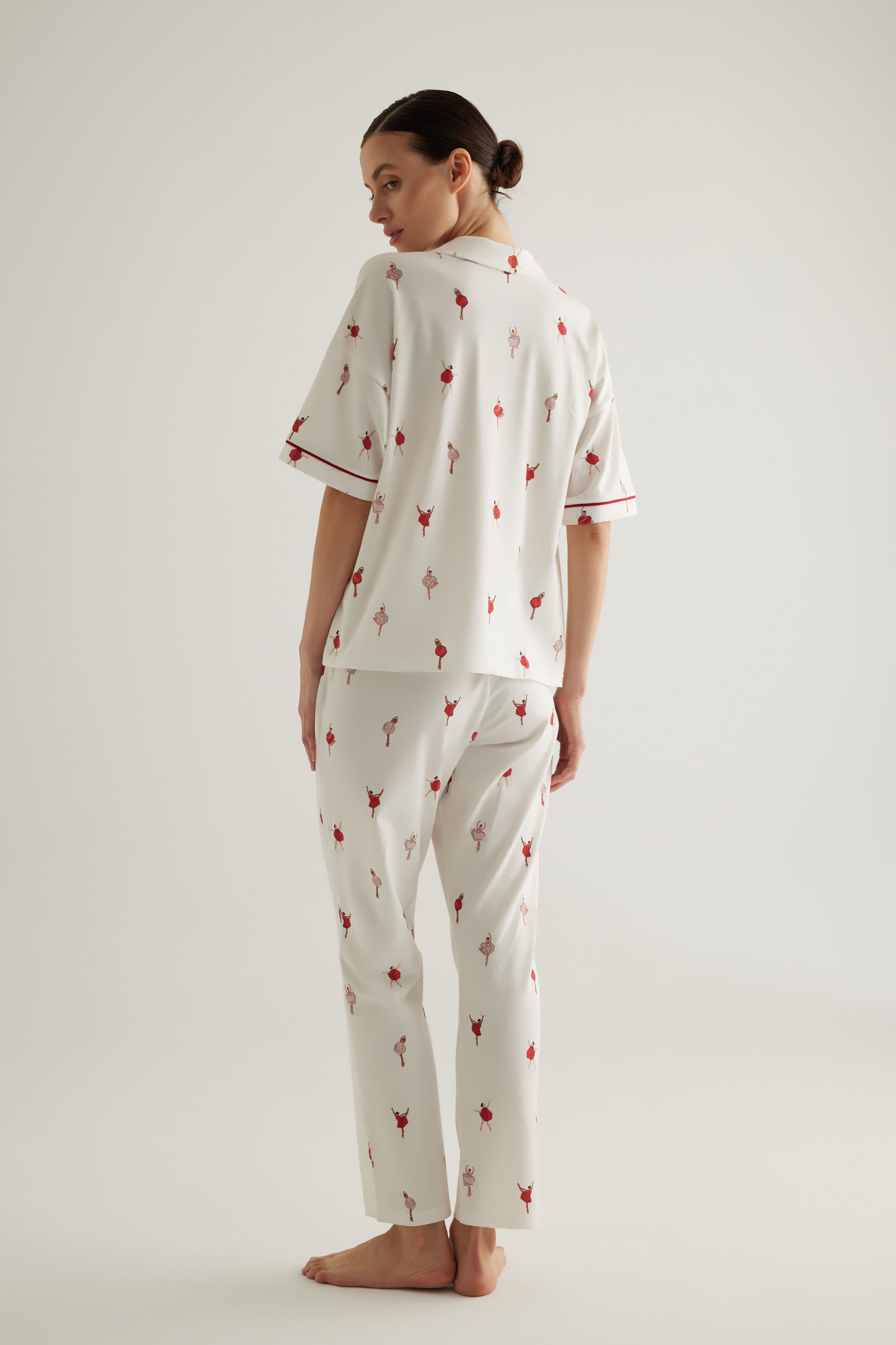 Kadın Pamuklu Uzun Pijama Altı