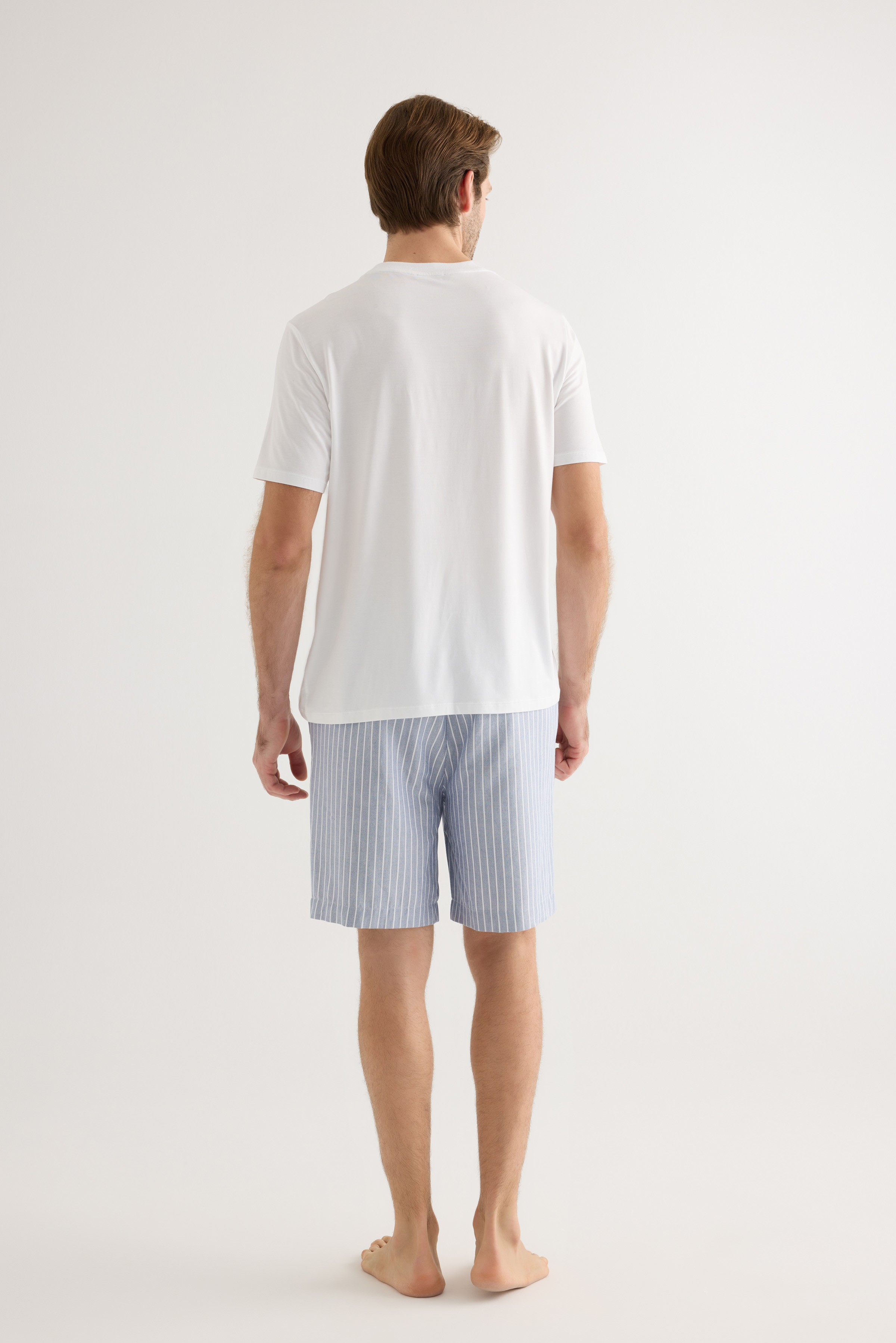 Erkek Modal Kısa Kollu T-shirt
