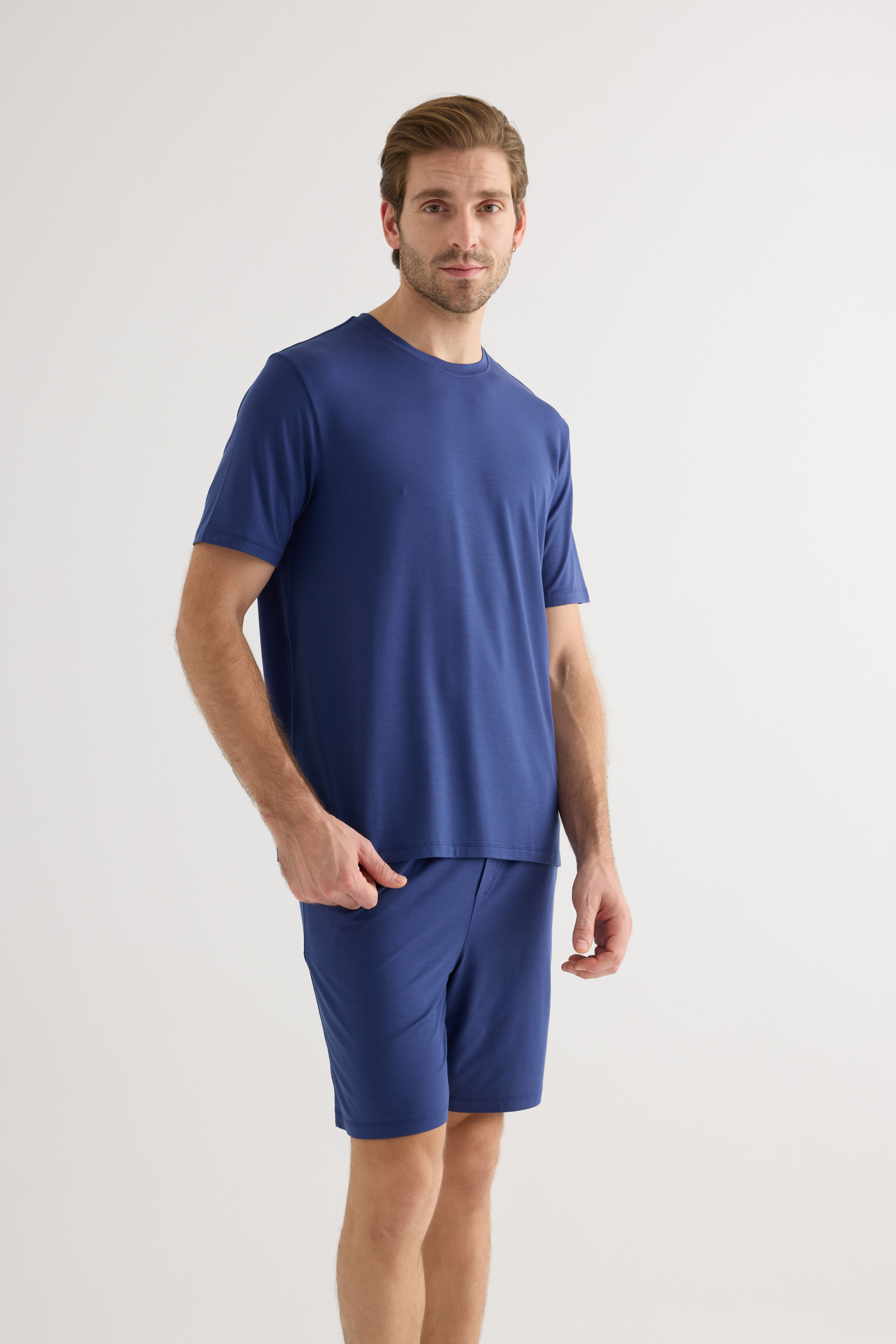 Erkek Modal Kısa Kollu T-shirt