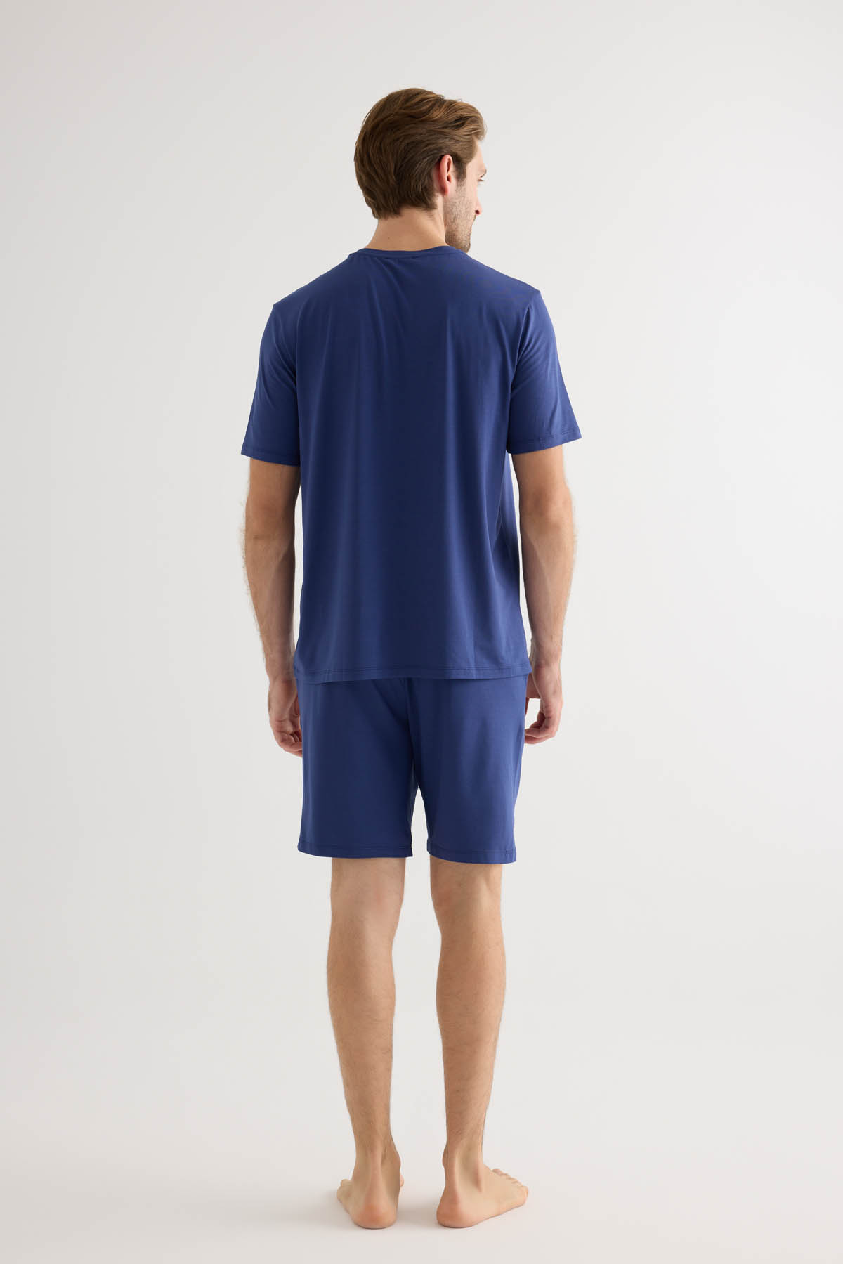 Erkek Modal Kısa Kollu T-shirt