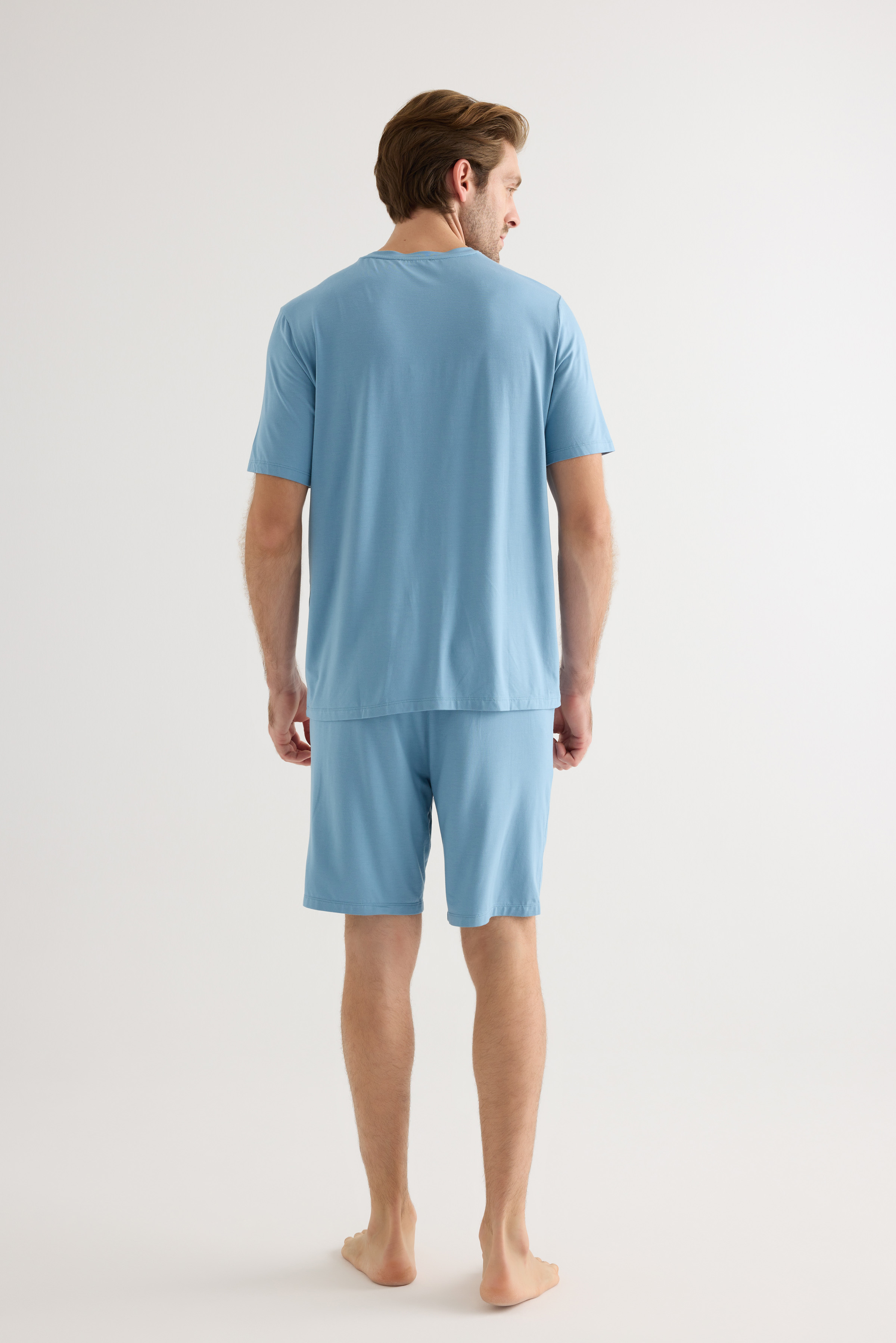 Erkek Modal Kısa Kollu T-shirt