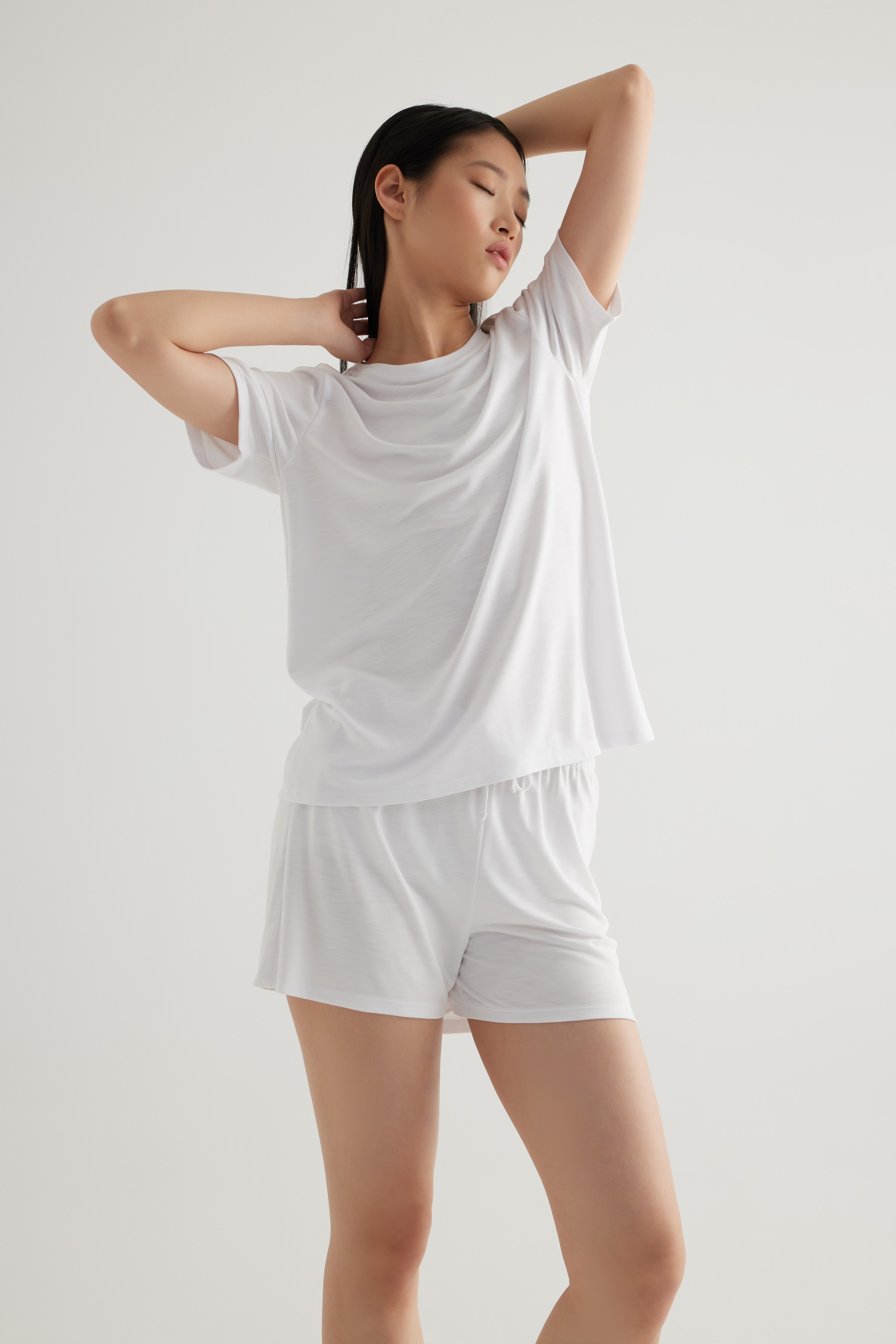 Kadın Modal Kısa Kollu T-shirt
