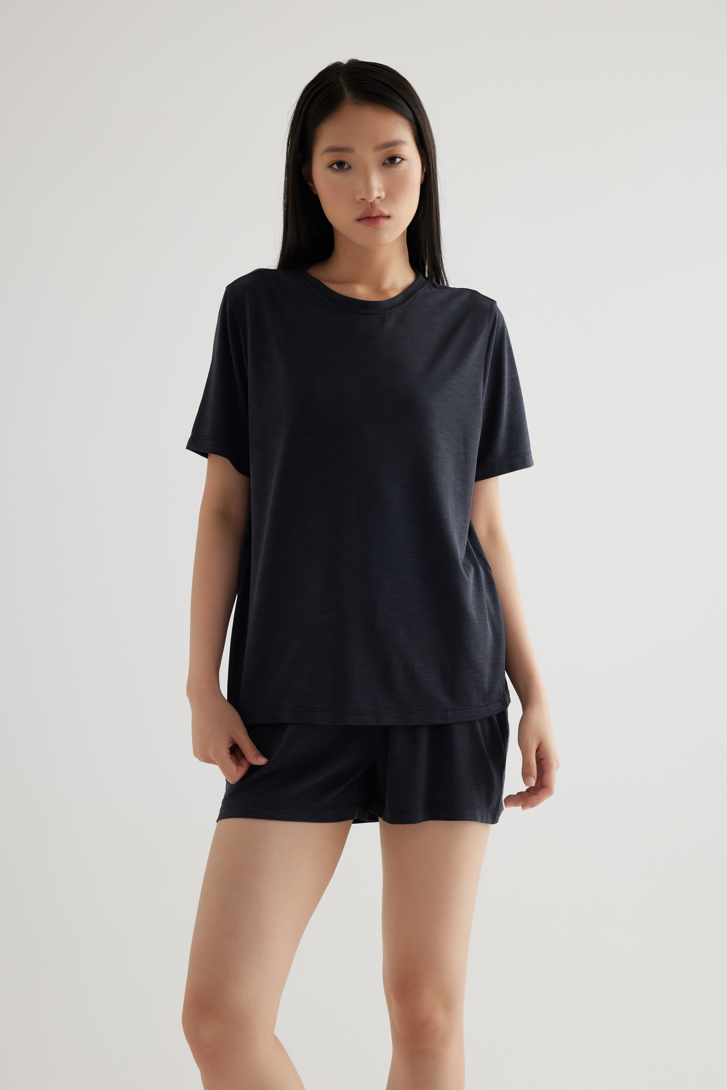 Kadın Modal Kısa Kollu T-shirt