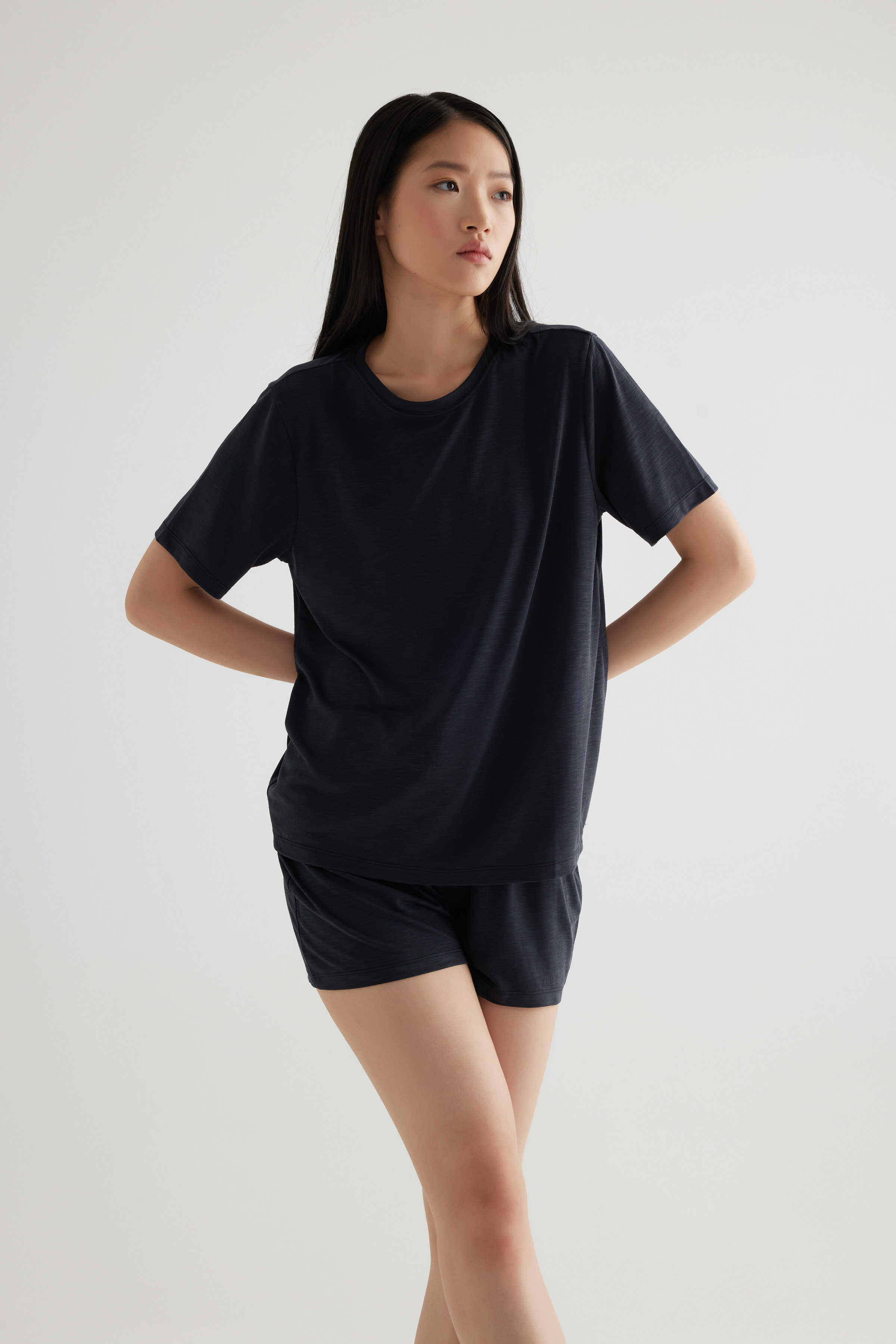 Kadın Modal Kısa Kollu T-shirt