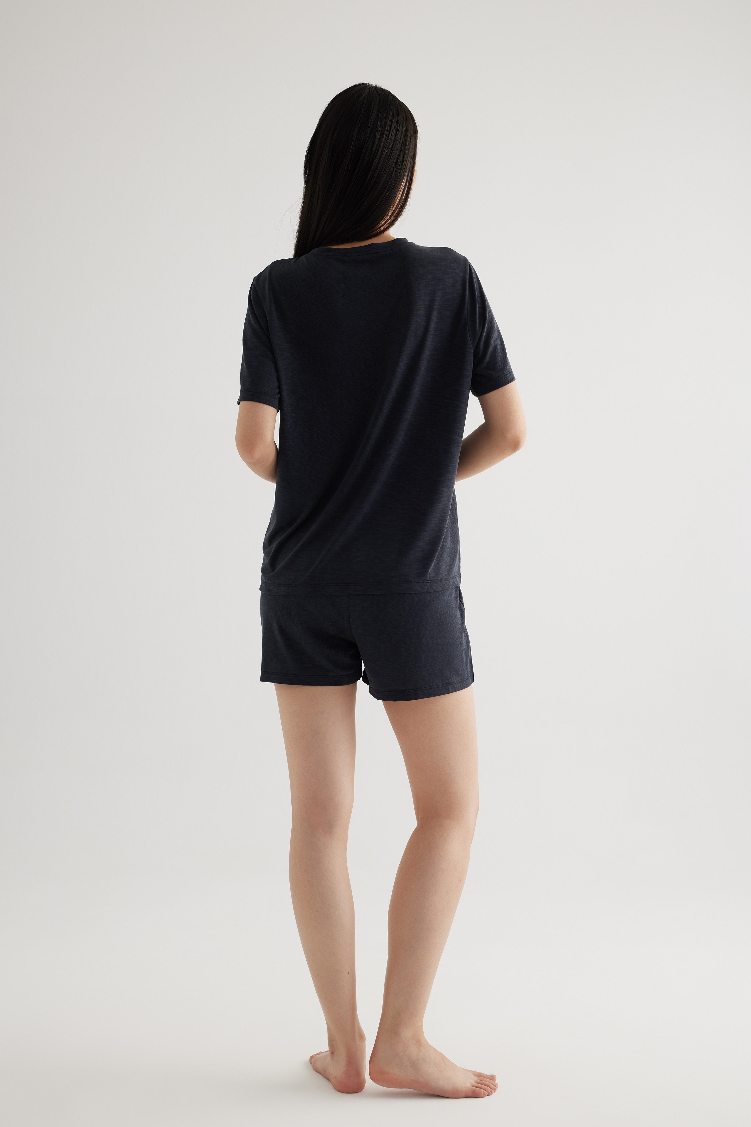 Kadın Modal Kısa Kollu T-shirt
