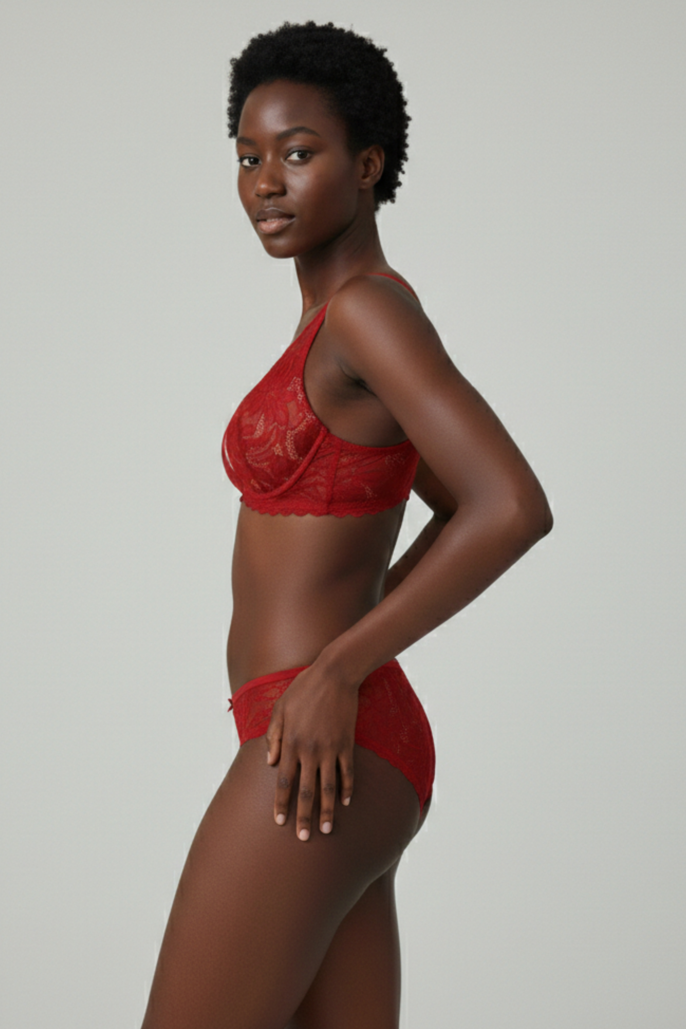 Kadın Dantelli Balenli Kapsız Sütyen