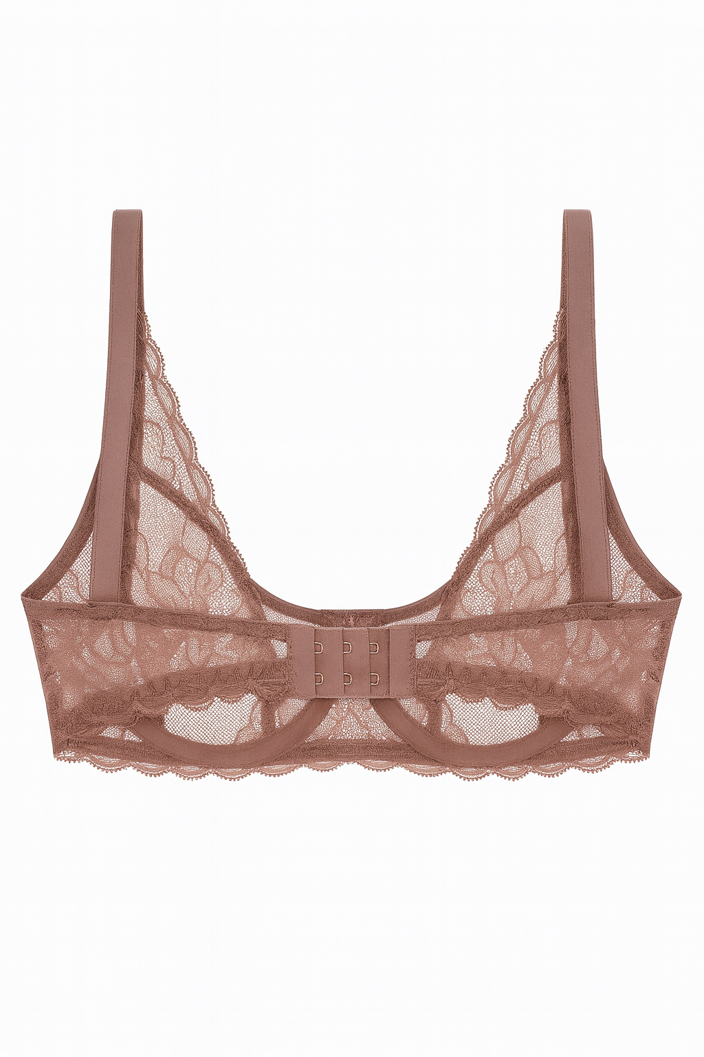 Kadın Dantelli Balenli Kapsız Sütyen