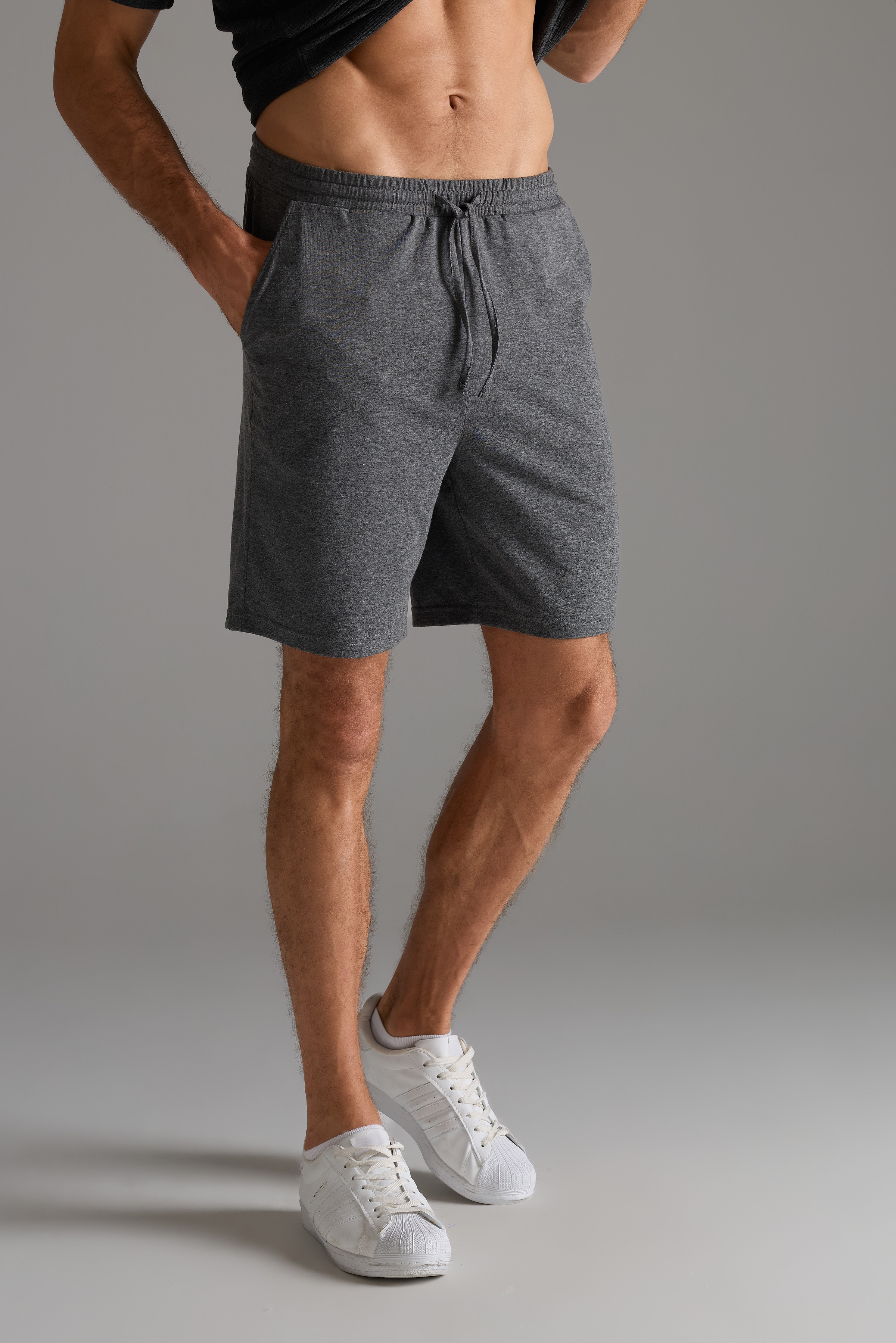 Erkek Pamuklu Cepli Şort