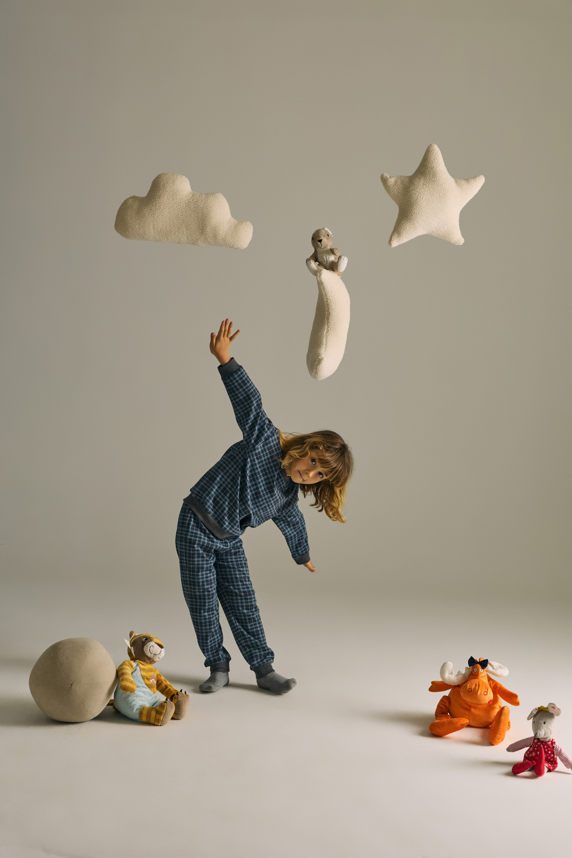 Erkek Çocuk Pamuklu Uzun Kollu Pijama Takımı