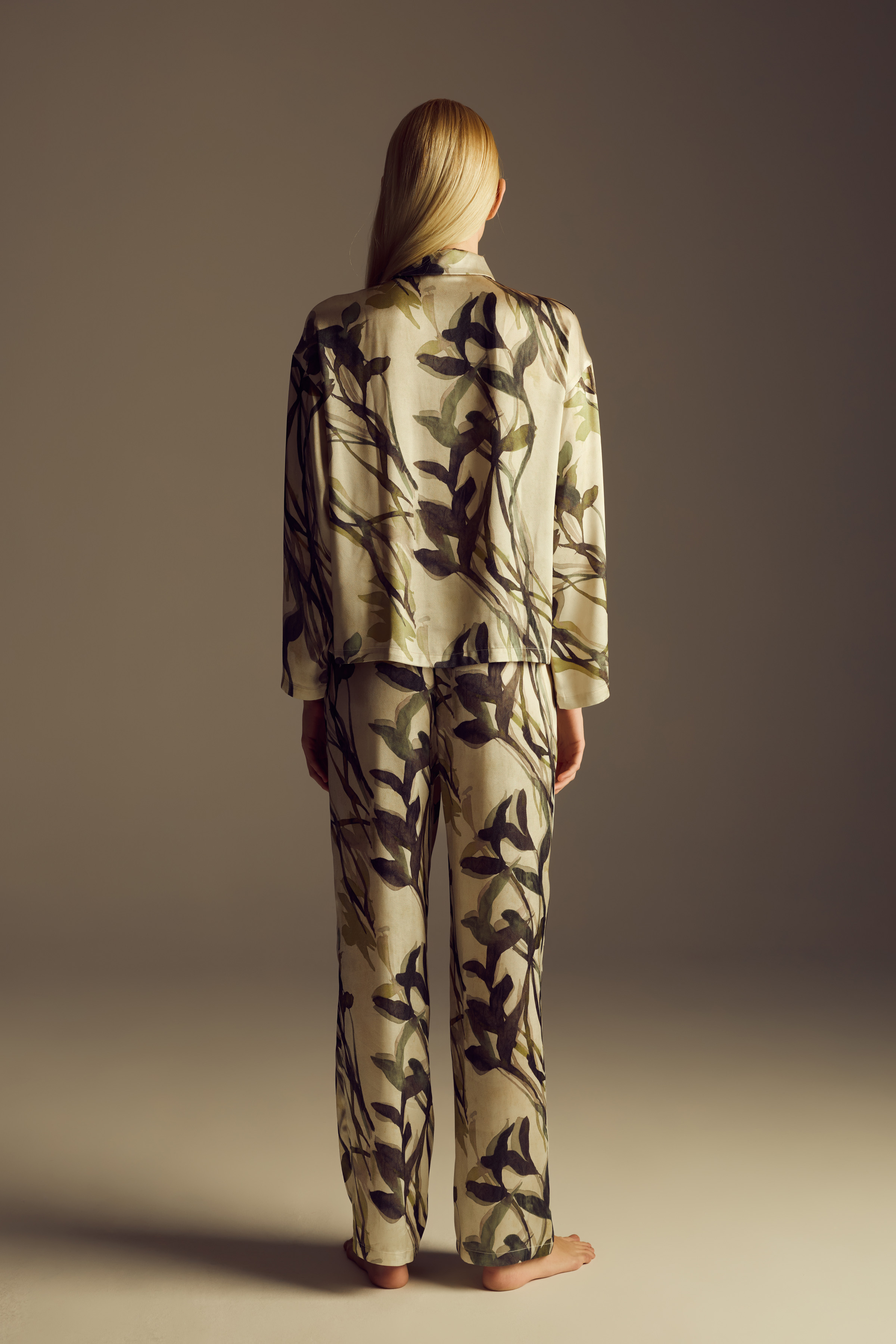 Kadın Vegan Dokuma Pantolon