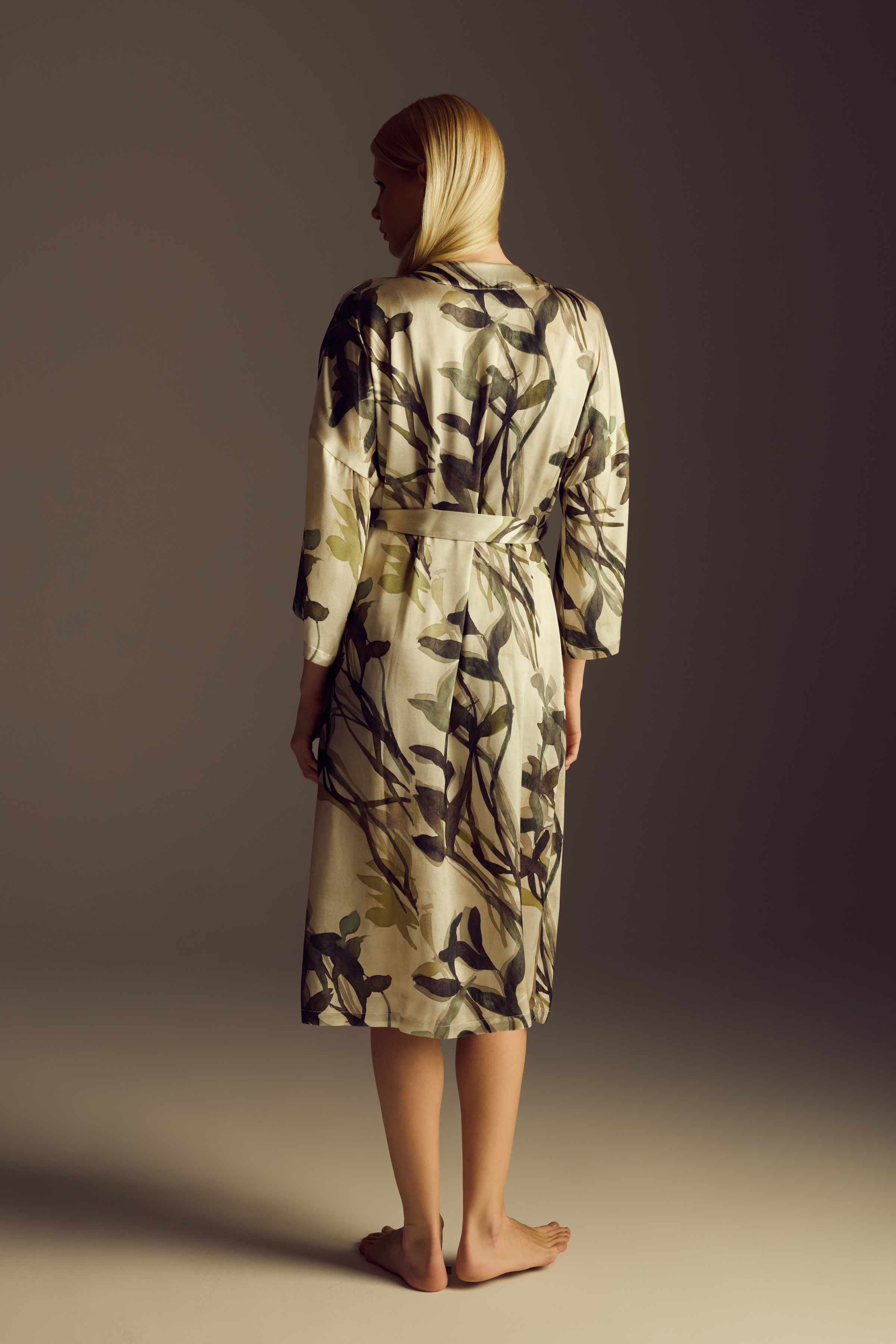 Kadın Vegan Dokuma Kimono