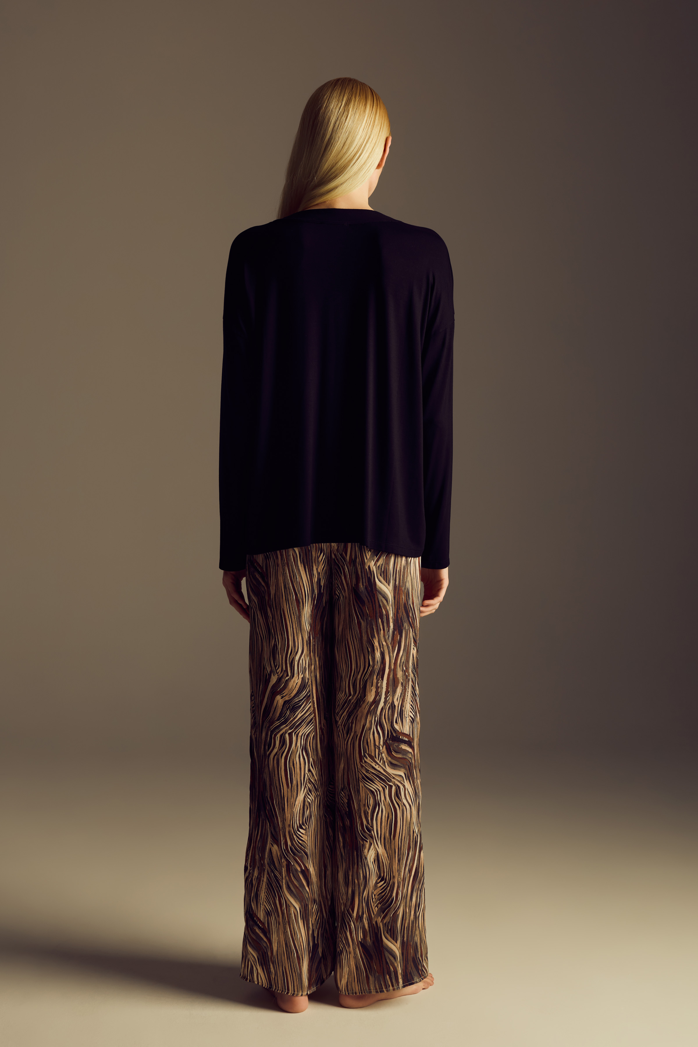 Kadın Vegan Dokuma Pantolon