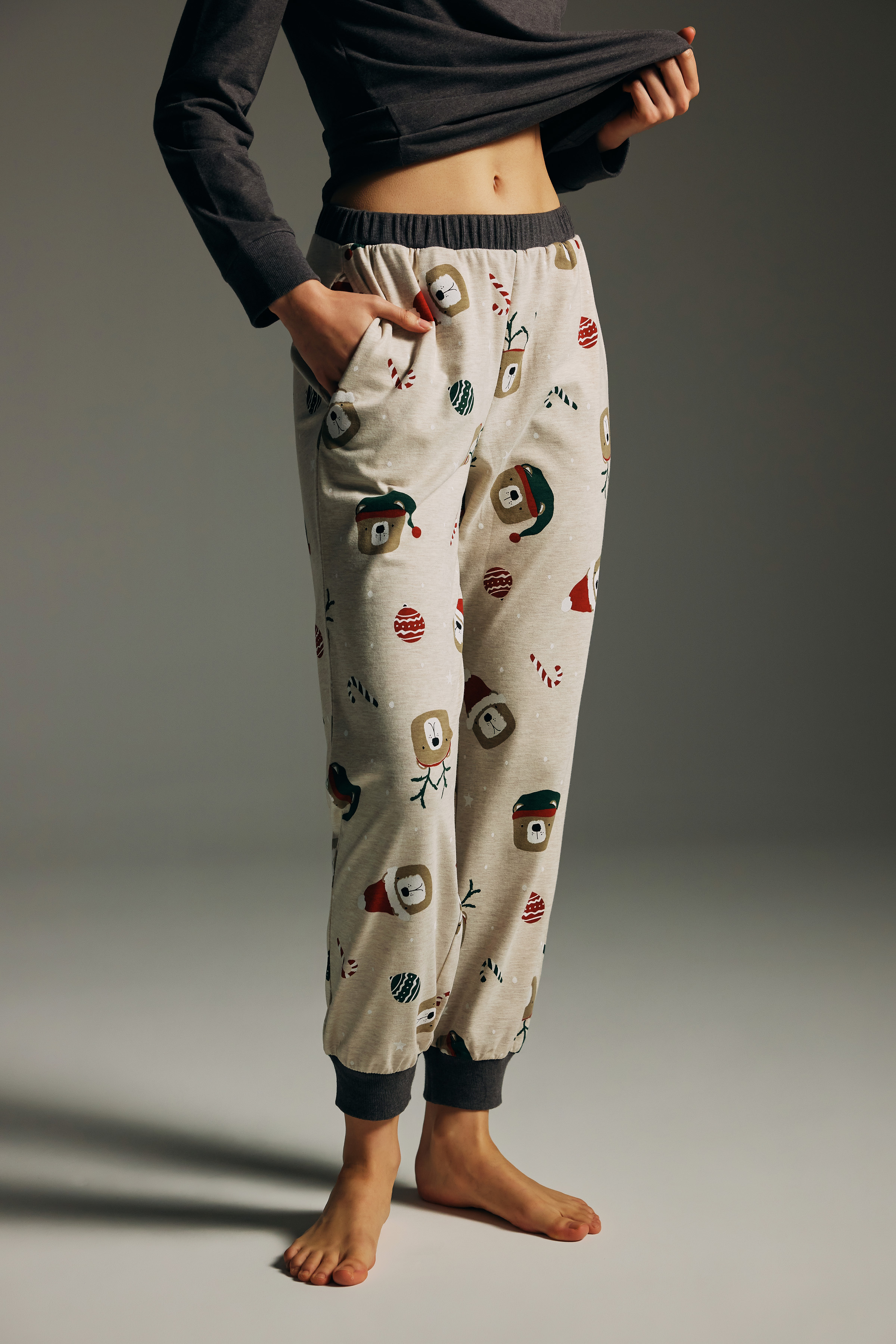 Kadın Pamuklu Uzun Kollu Pijama Takımı