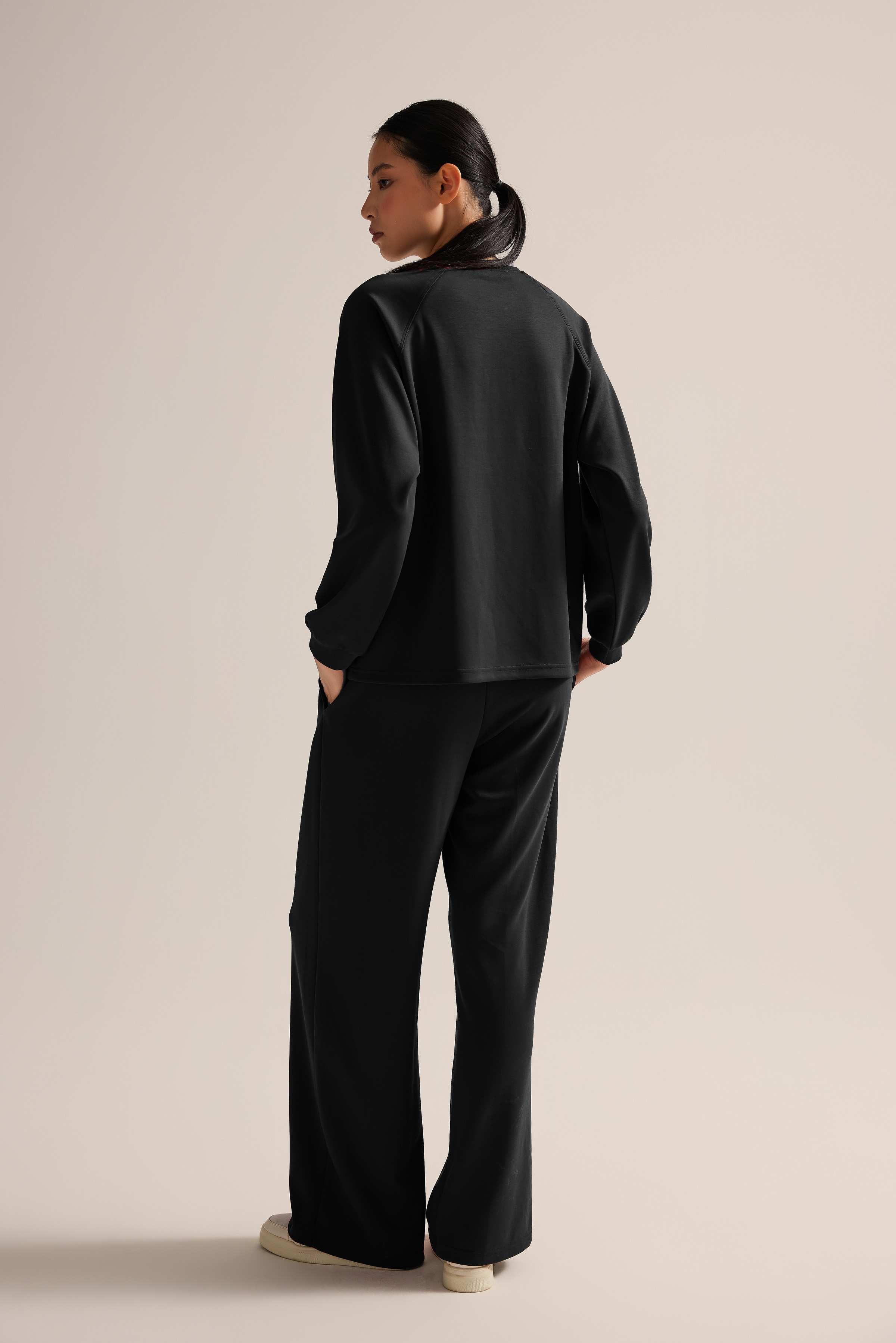 Kadın Soft Touch Uzun Kollu Sweatshirt