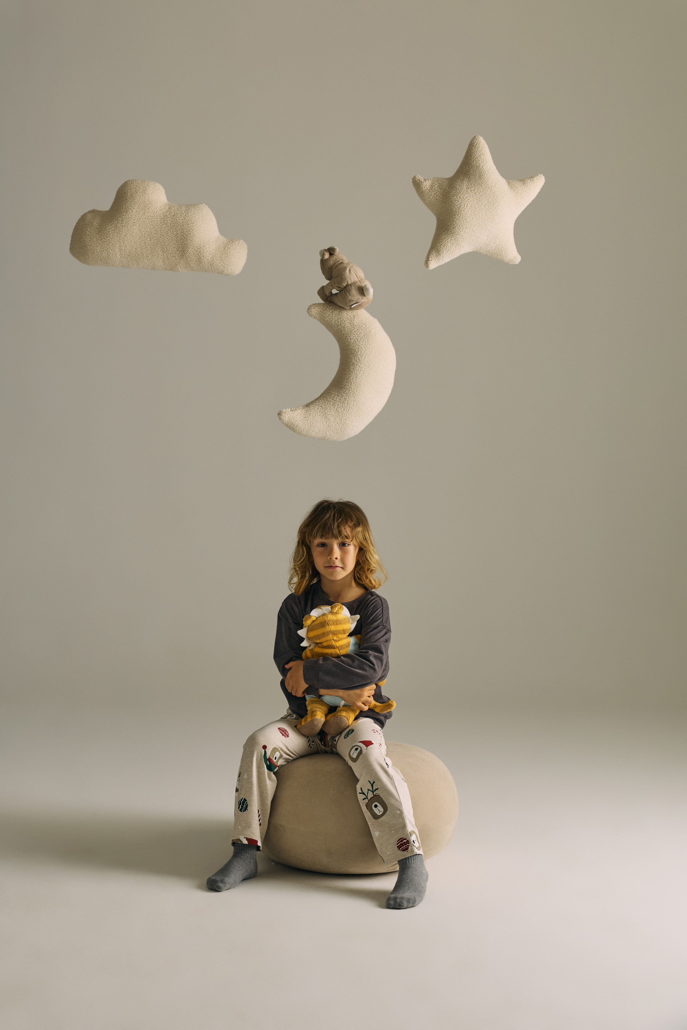 Erkek Çocuk Pamuklu Uzun Kollu Pijama Takımı