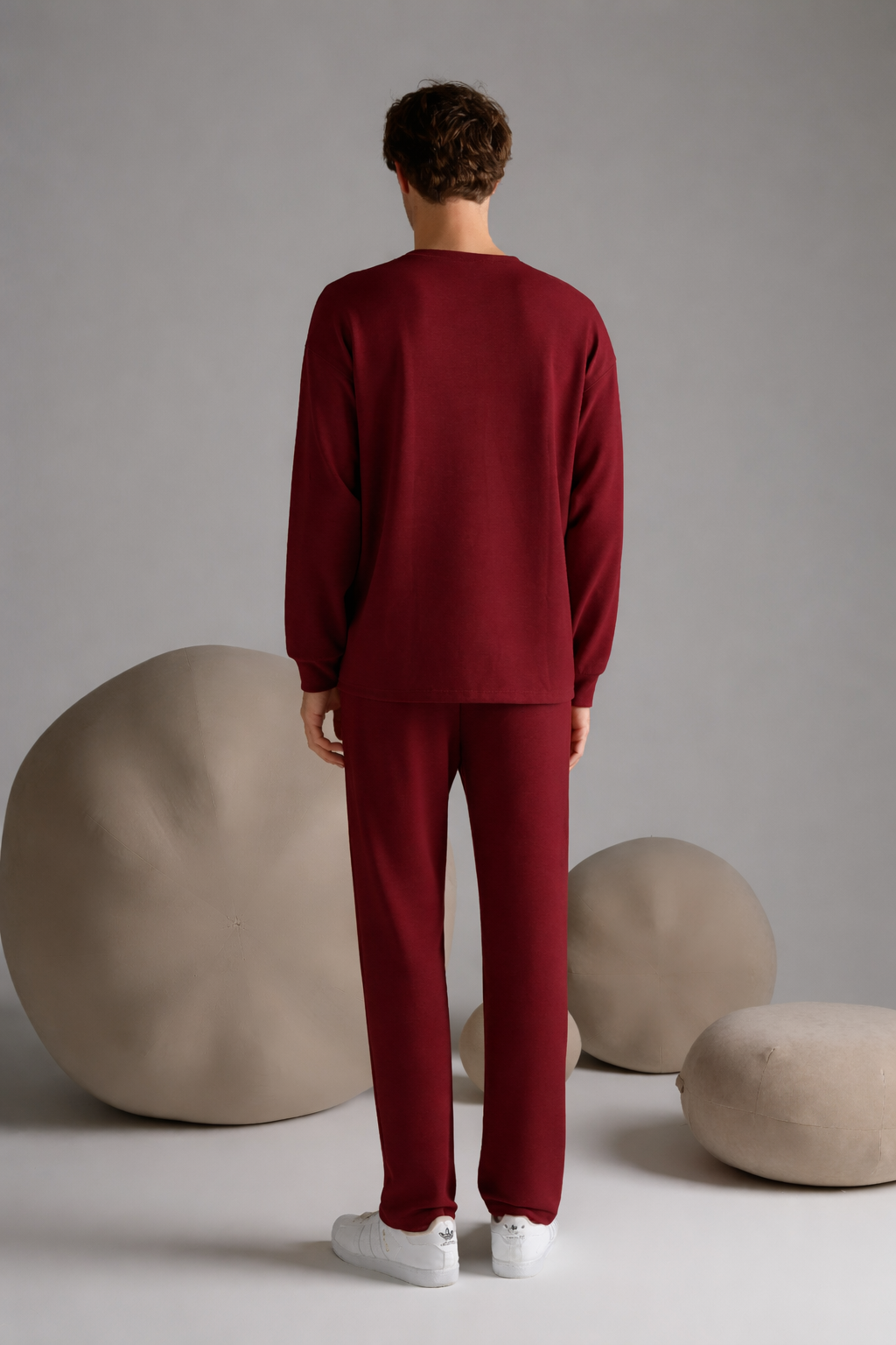 Erkek Soft Touch Uzun Kollu Sweatshirt