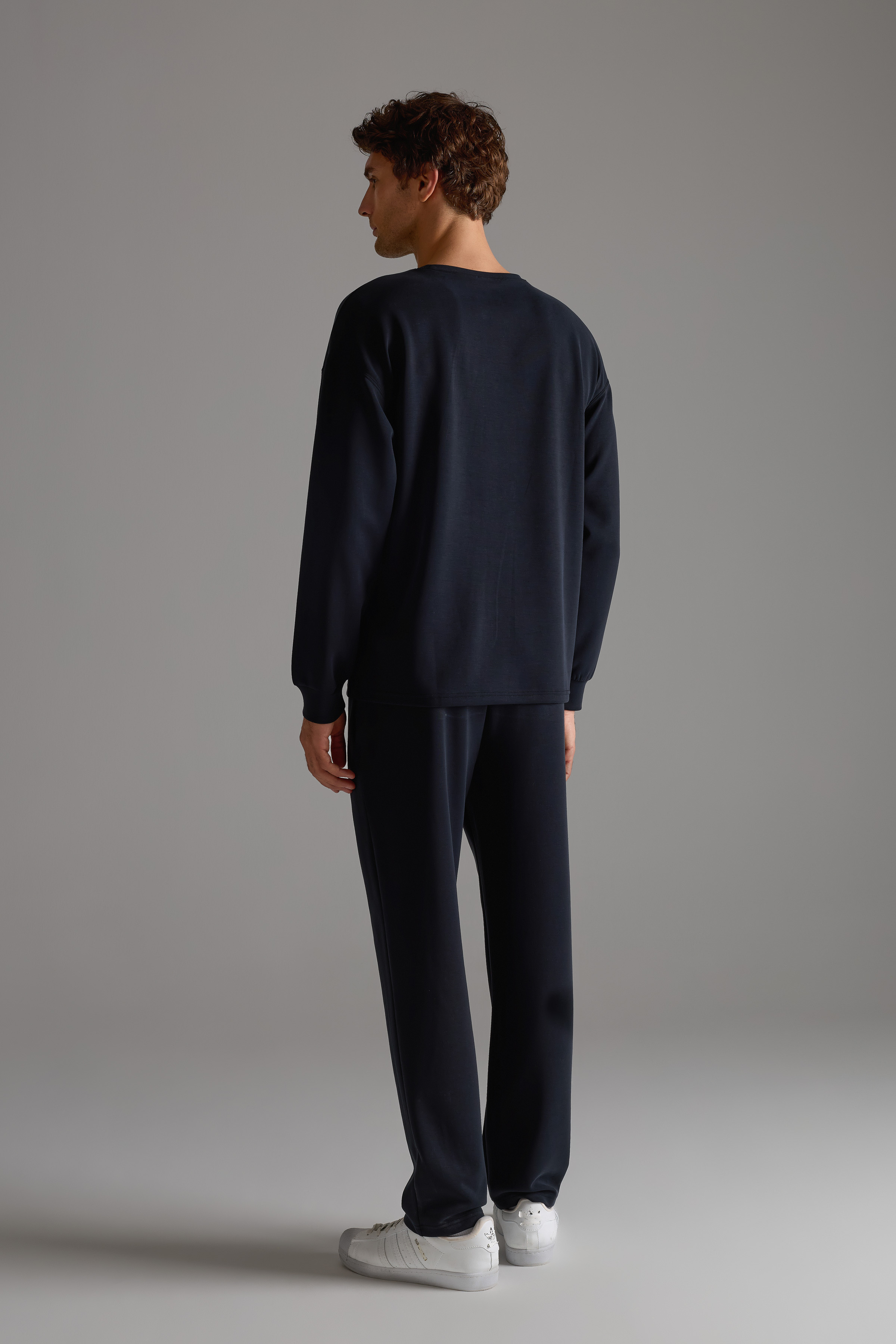 Erkek Soft Touch Uzun Kollu Sweatshirt