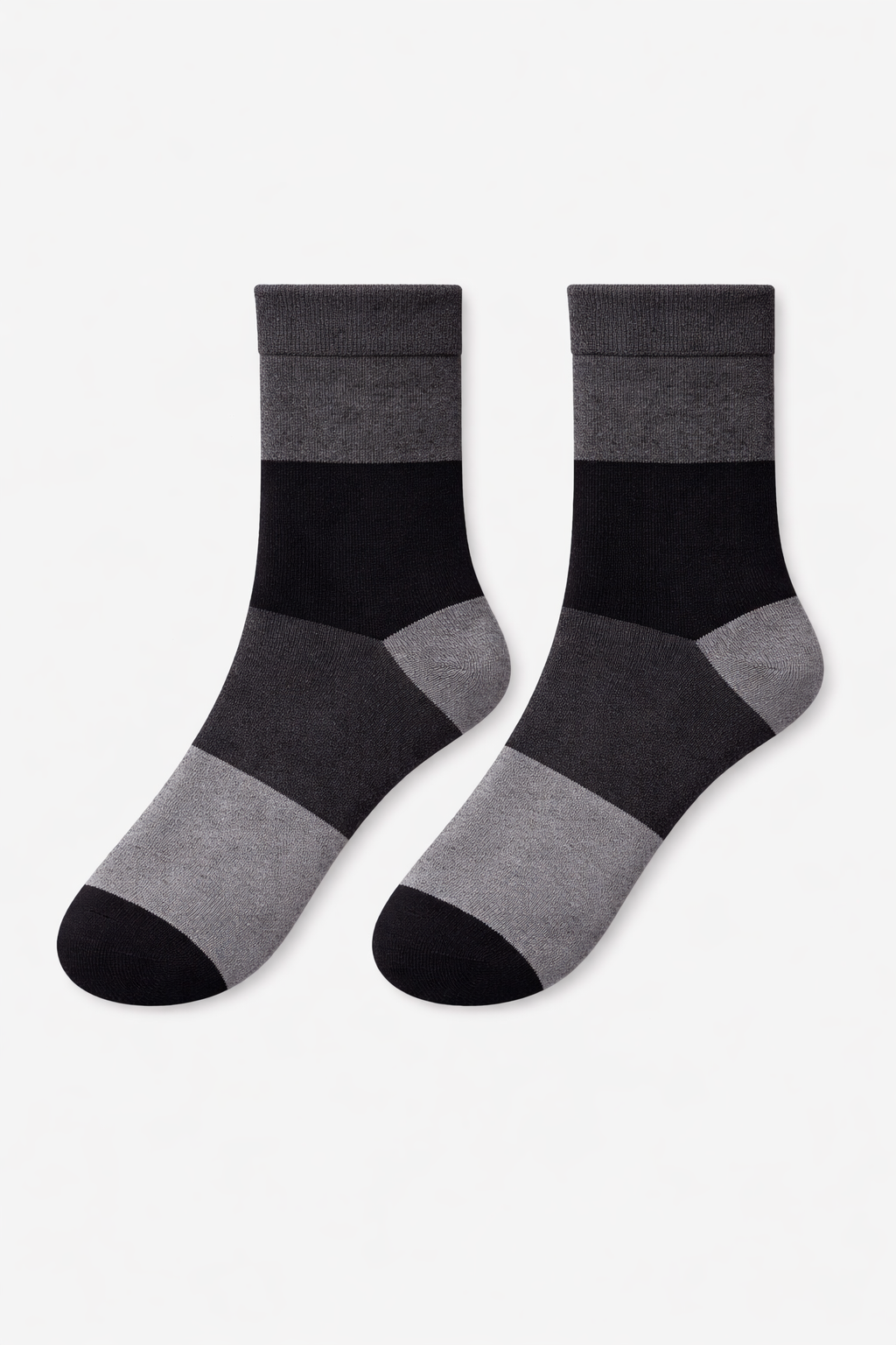 Kadın Bambu Çizgi Jakarlı Soket Çorap