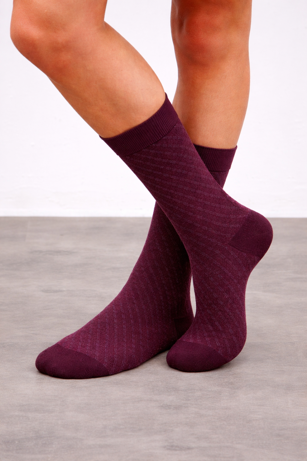 Erkek Bambu Puan Jakarlı Soket Çorap