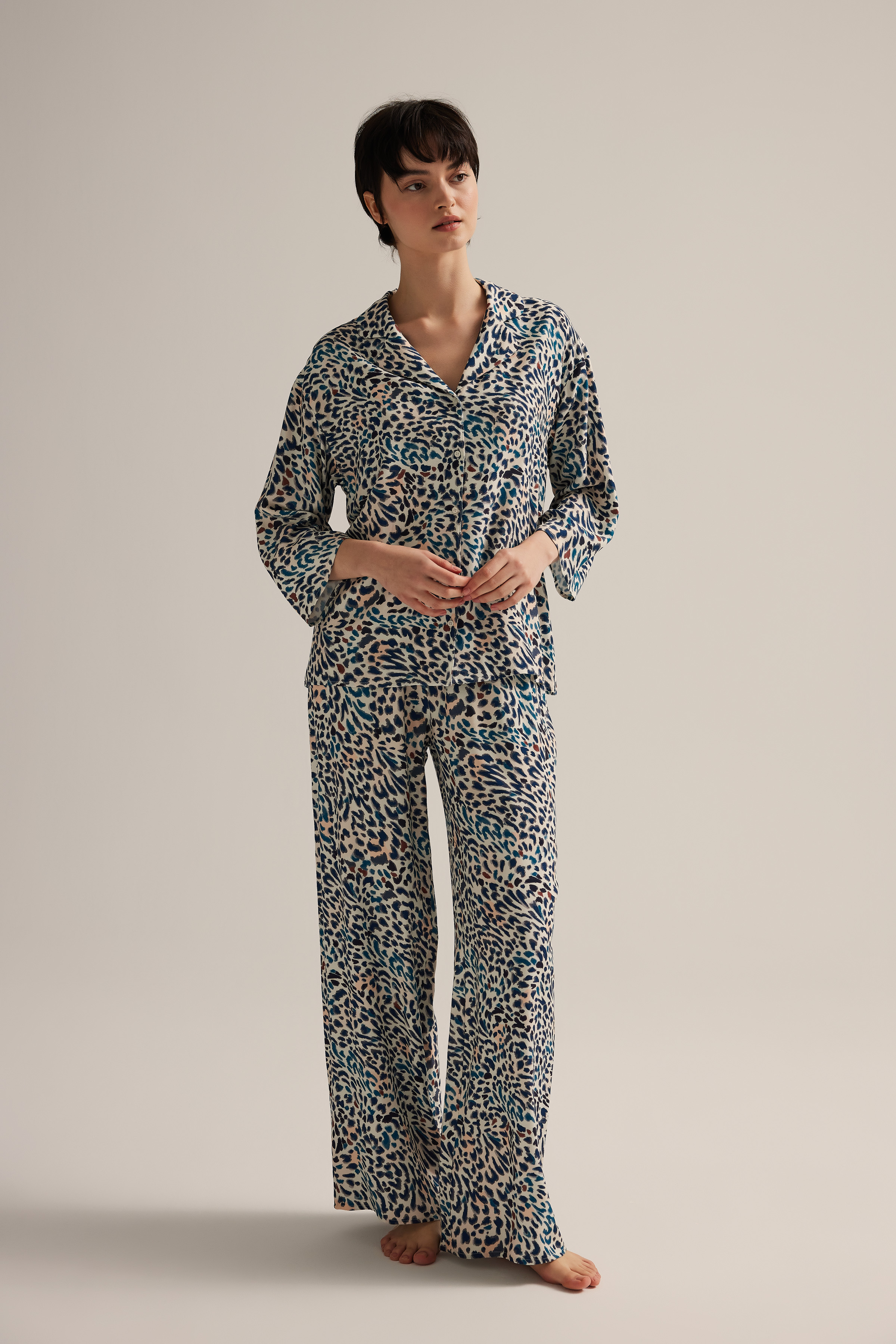 Kadın Dokuma Pantolon