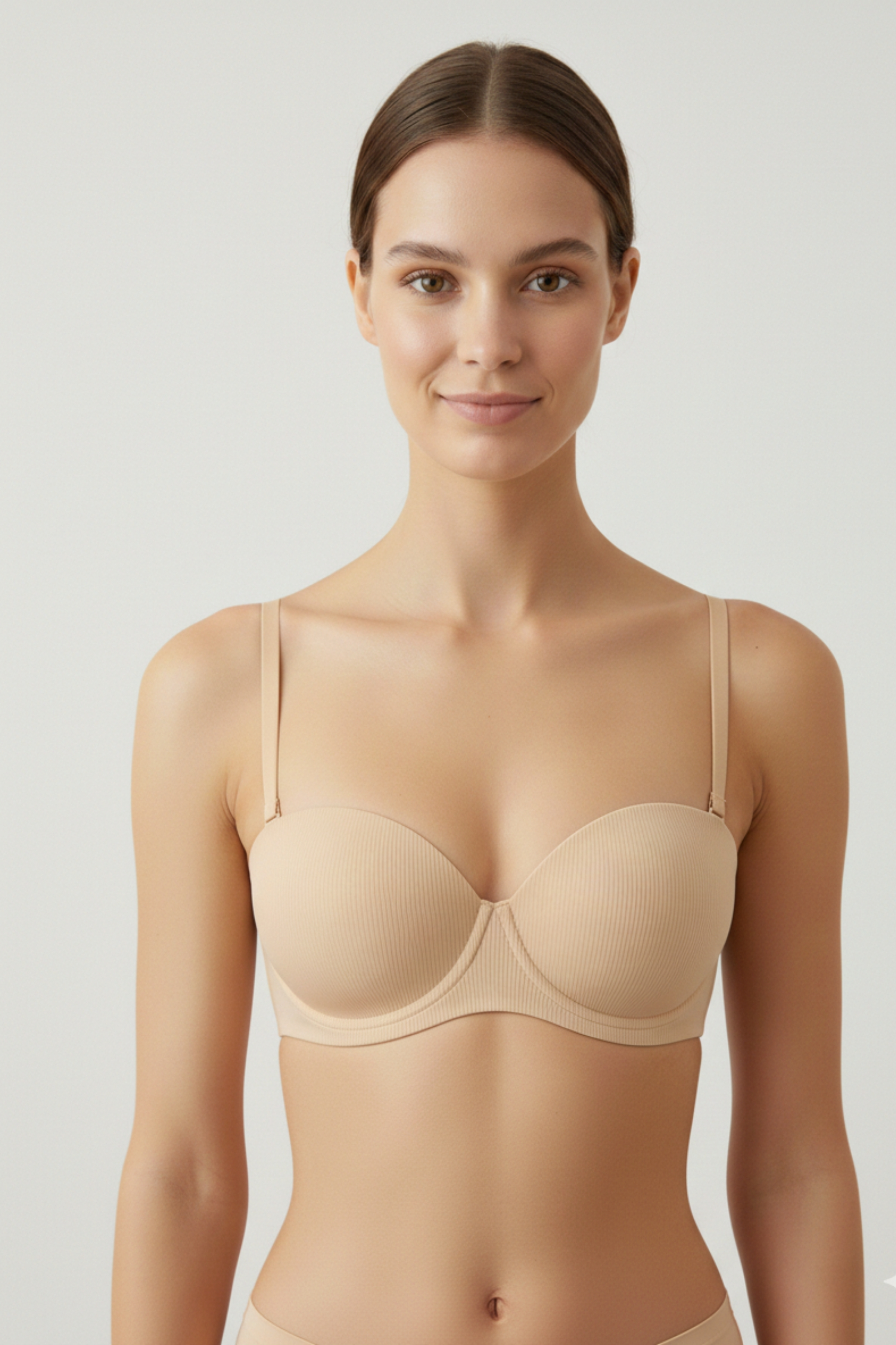 Kadın Dikişsiz Straplez Boş Kap Sütyen