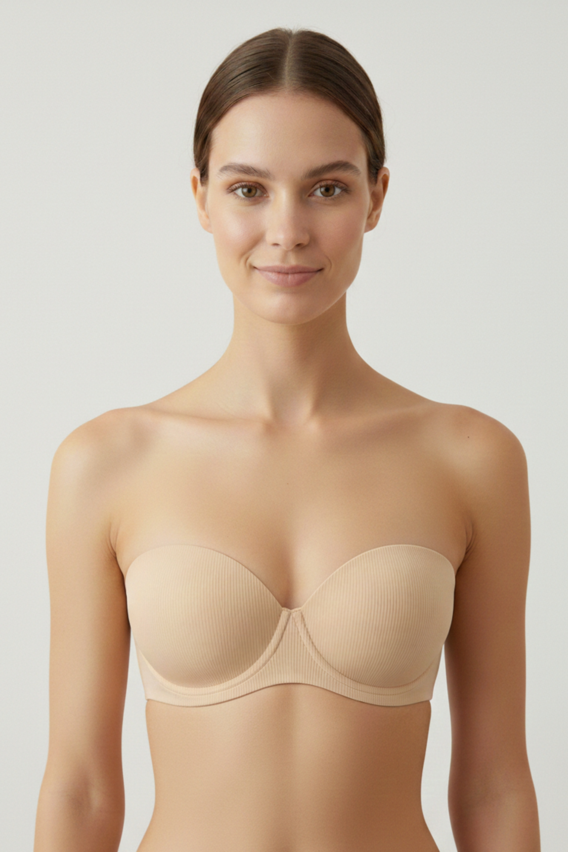 Kadın Dikişsiz Straplez Boş Kap Sütyen