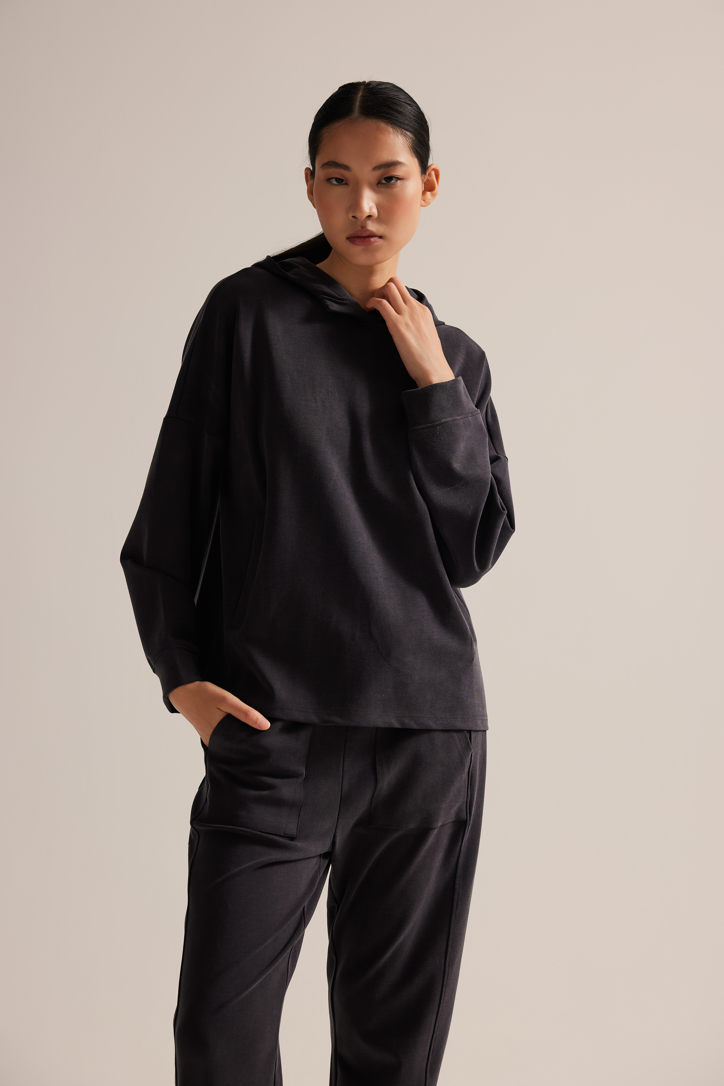 Kadın Soft Touch Uzun Kollu Sweatshirt