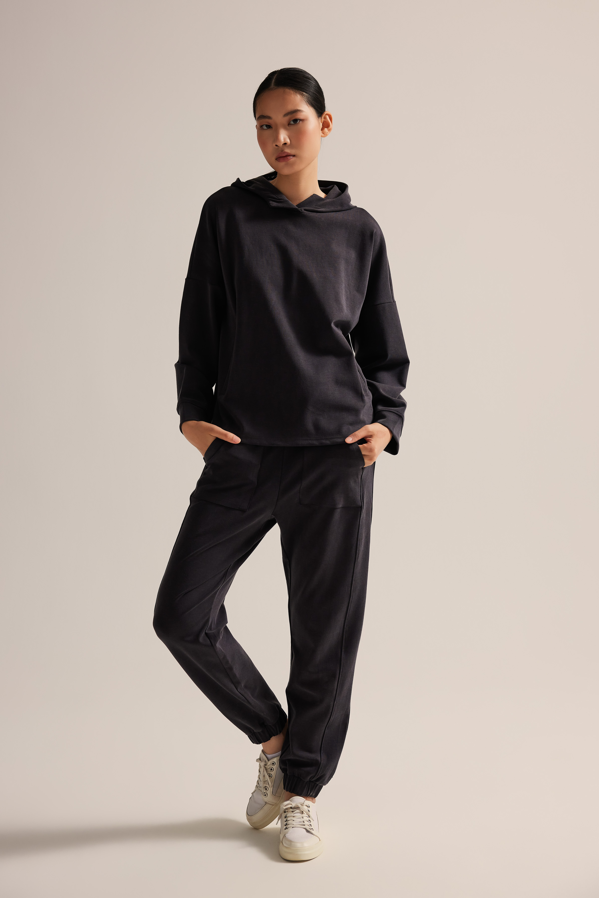 Kadın Soft Touch Cepli Uzun Pantolon