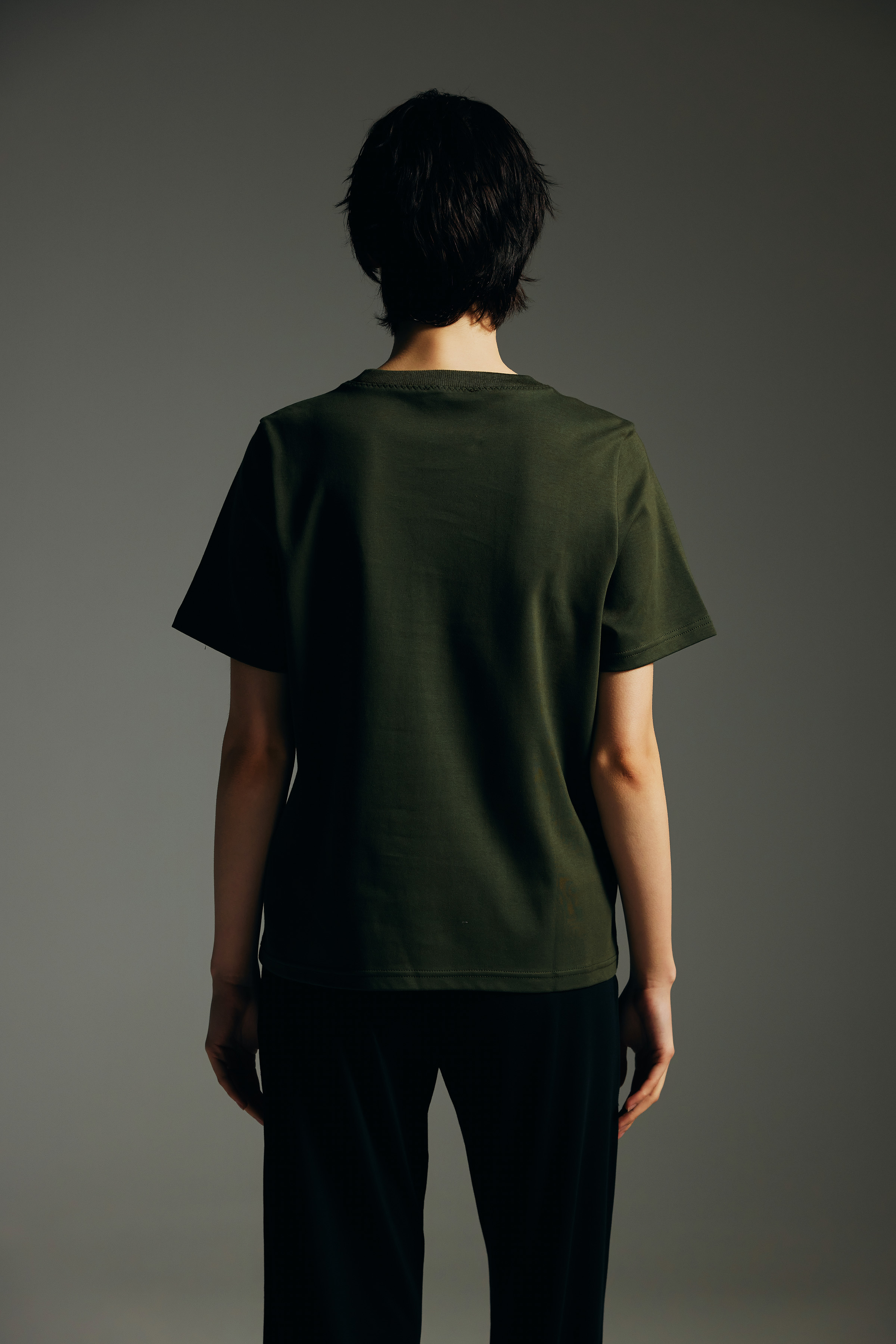 Kadın Pamuklu Kısa Kollu T-shirt	