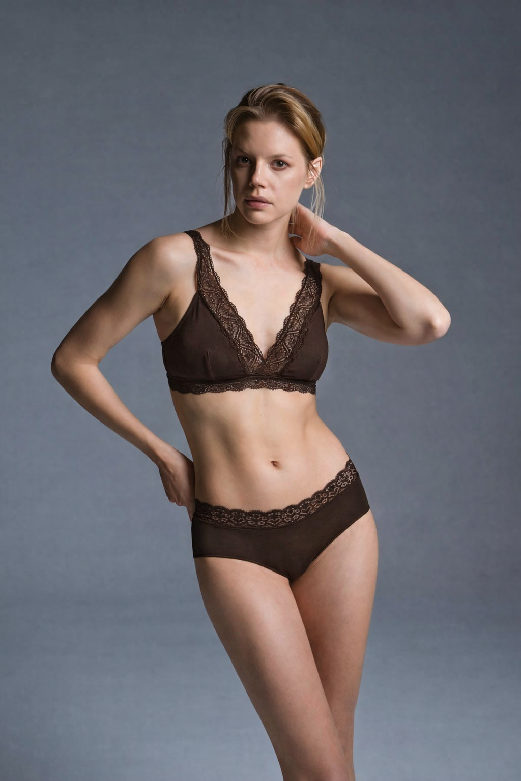 Hays Kadın Dantel Detaylı Balensiz Pamuklu Sütyen