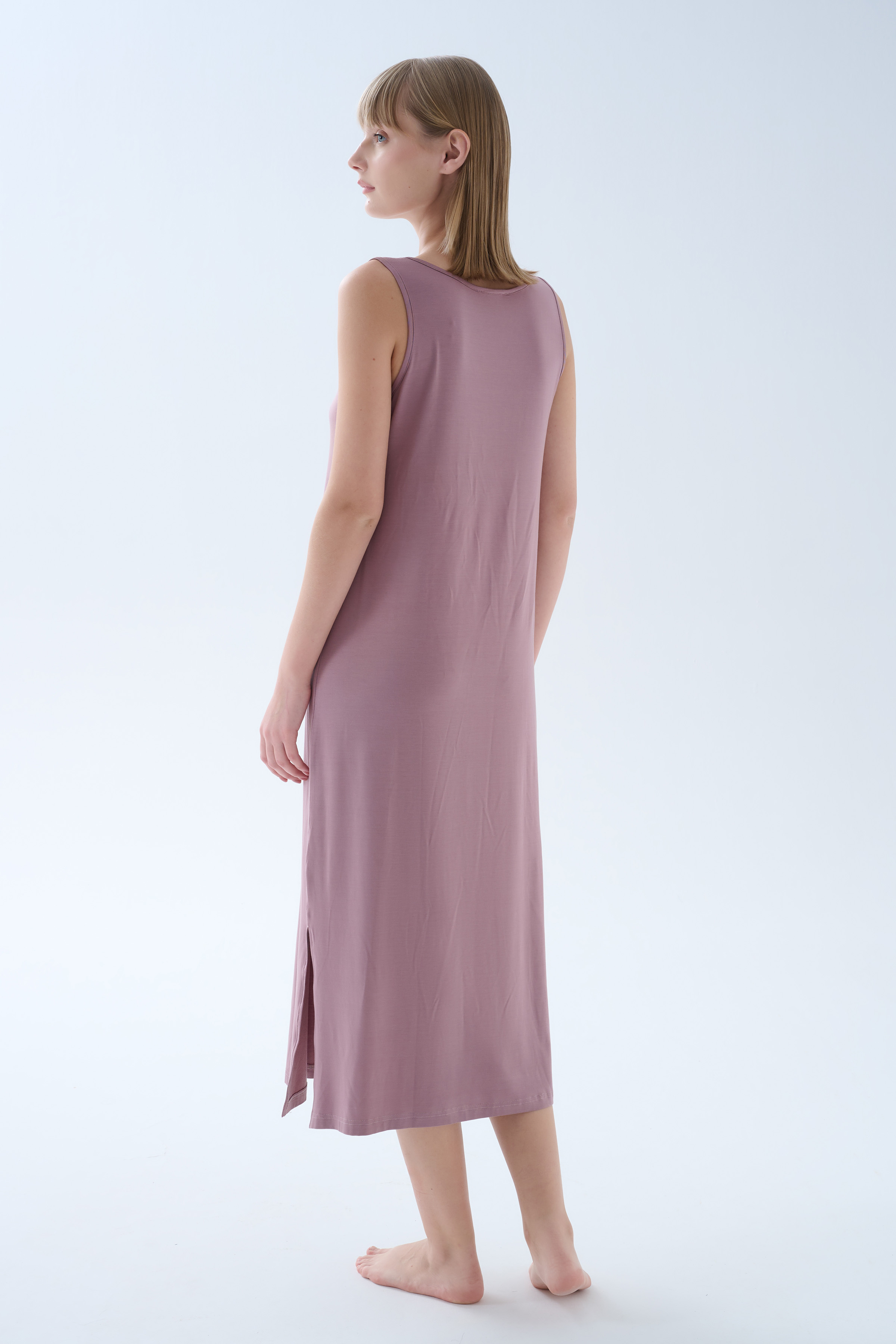 Kadın Modal Kolsuz Kalın Askılı Elbise