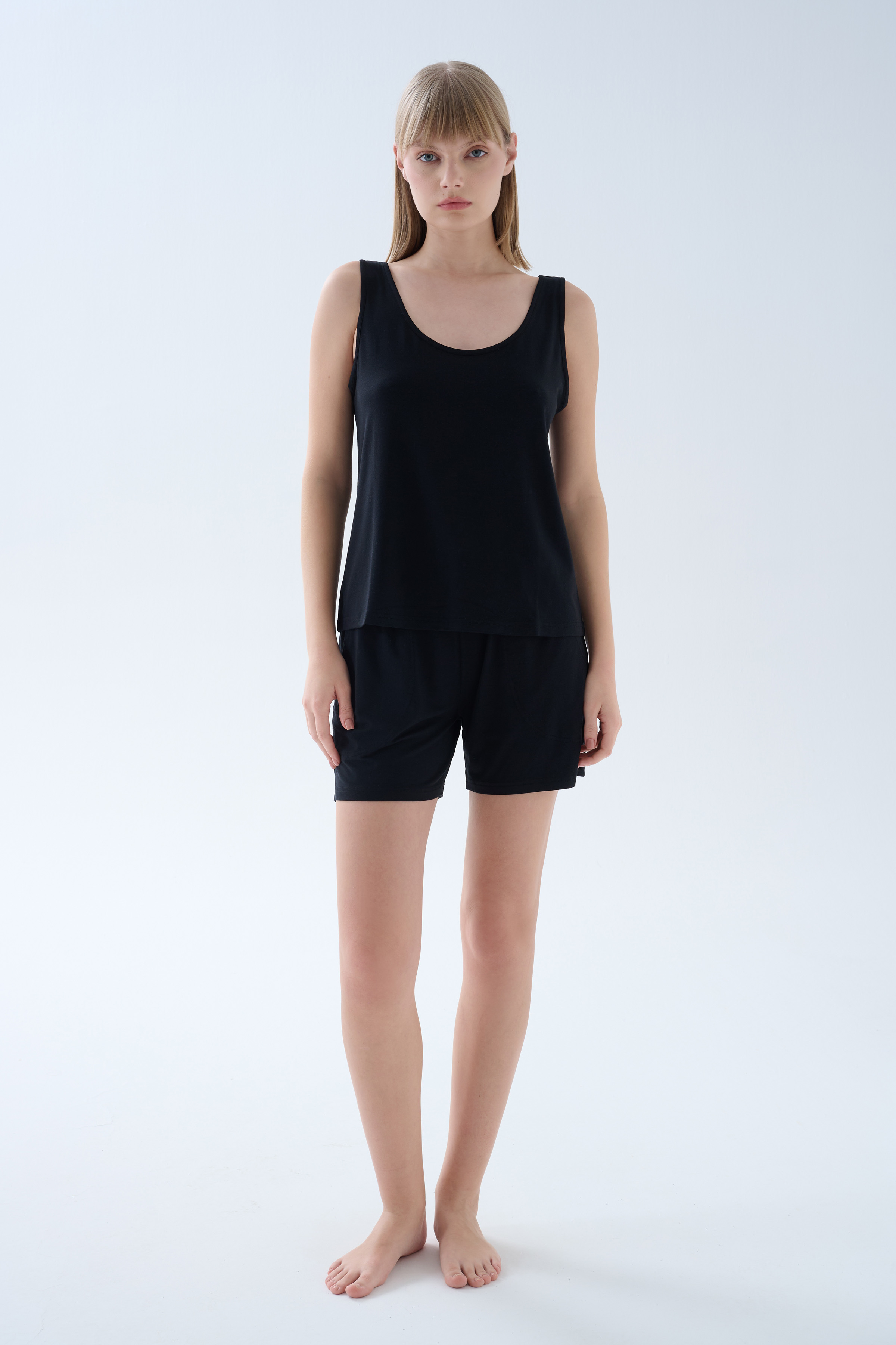 Kadın Modal Cepli Şort