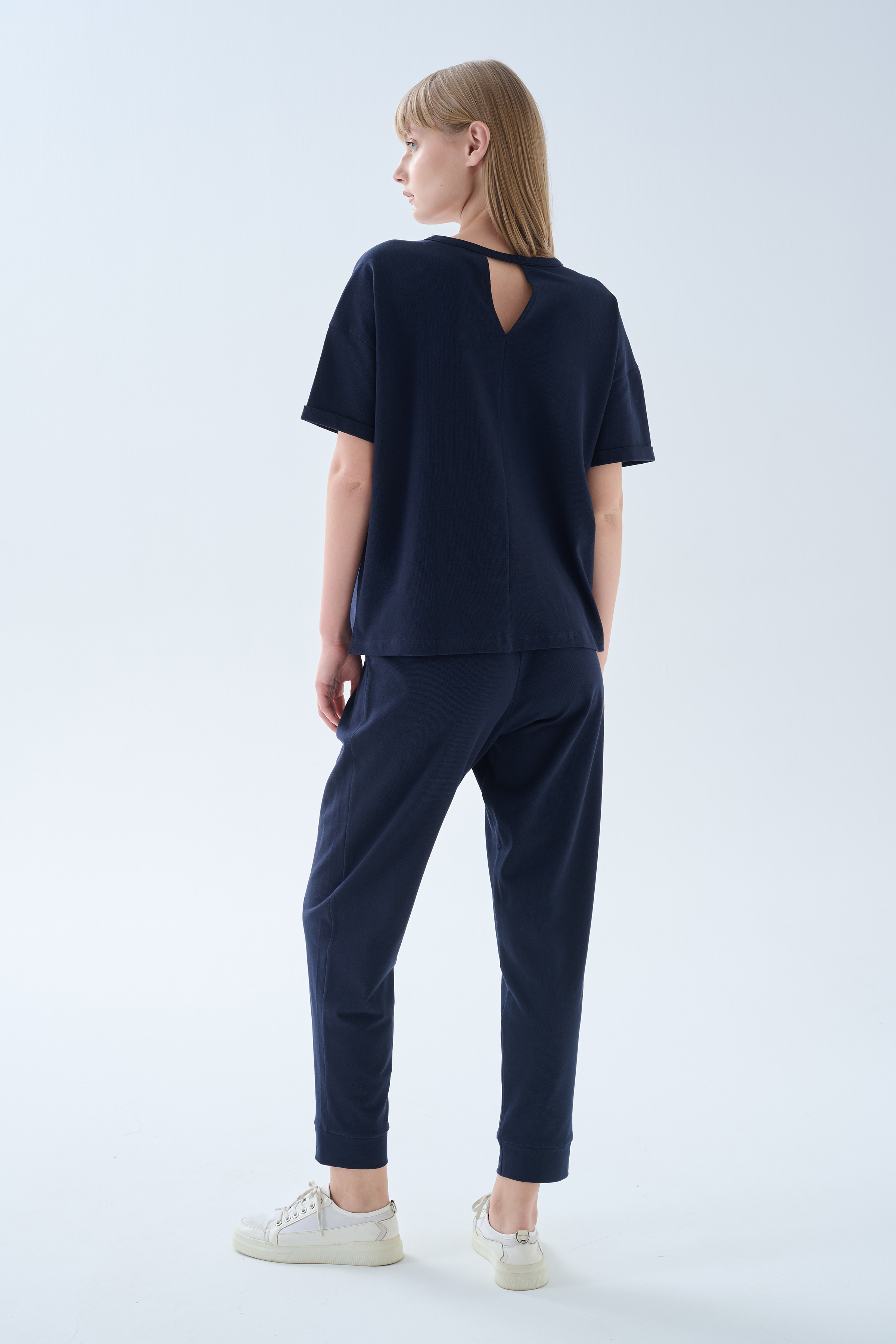 Kadın Pamuklu Pique İkili Takım