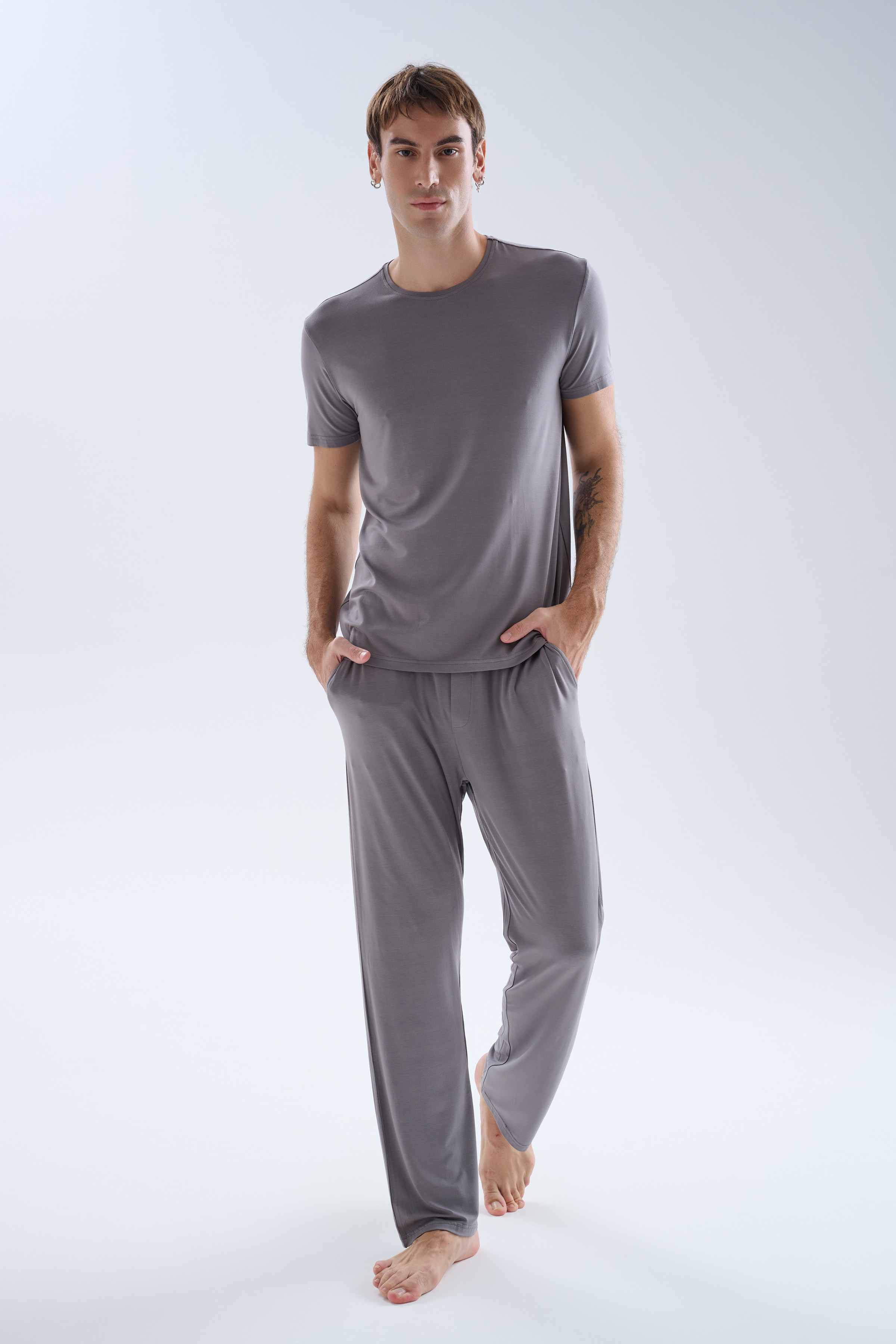 Erkek Modal Cepli Uzun Pantolon