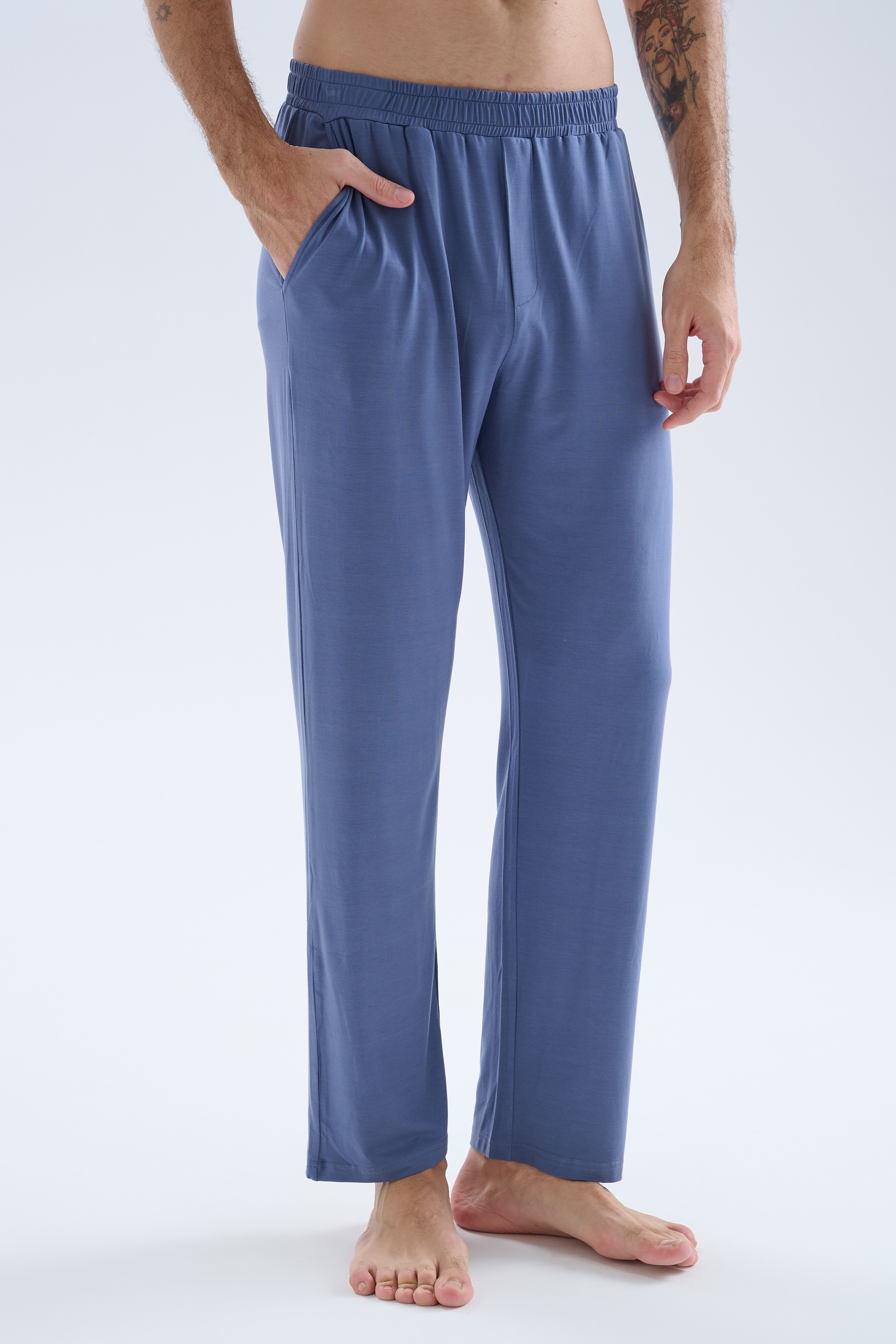 Erkek Modal Cepli Uzun Pantolon