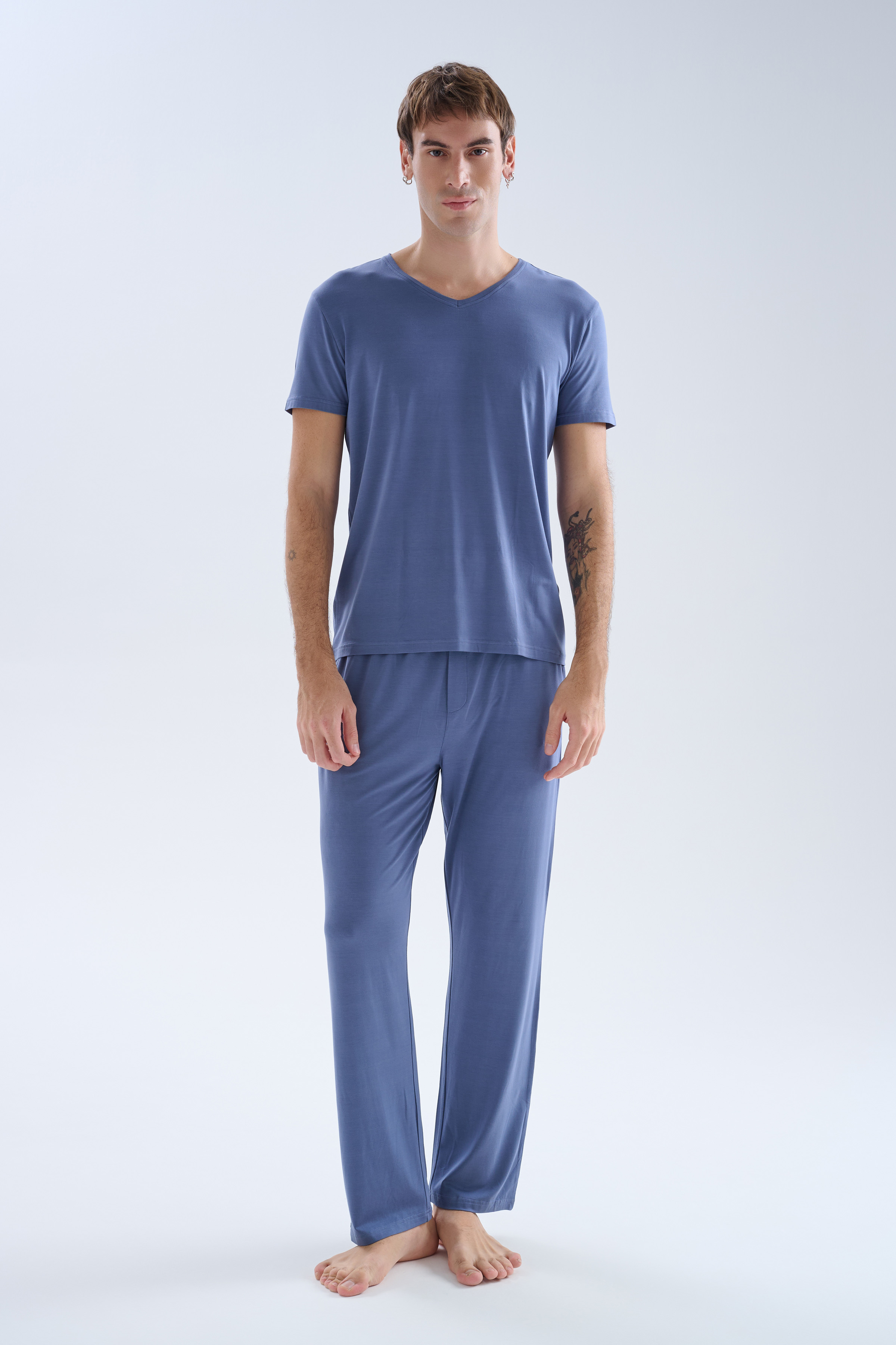 Erkek Modal Cepli Uzun Pantolon