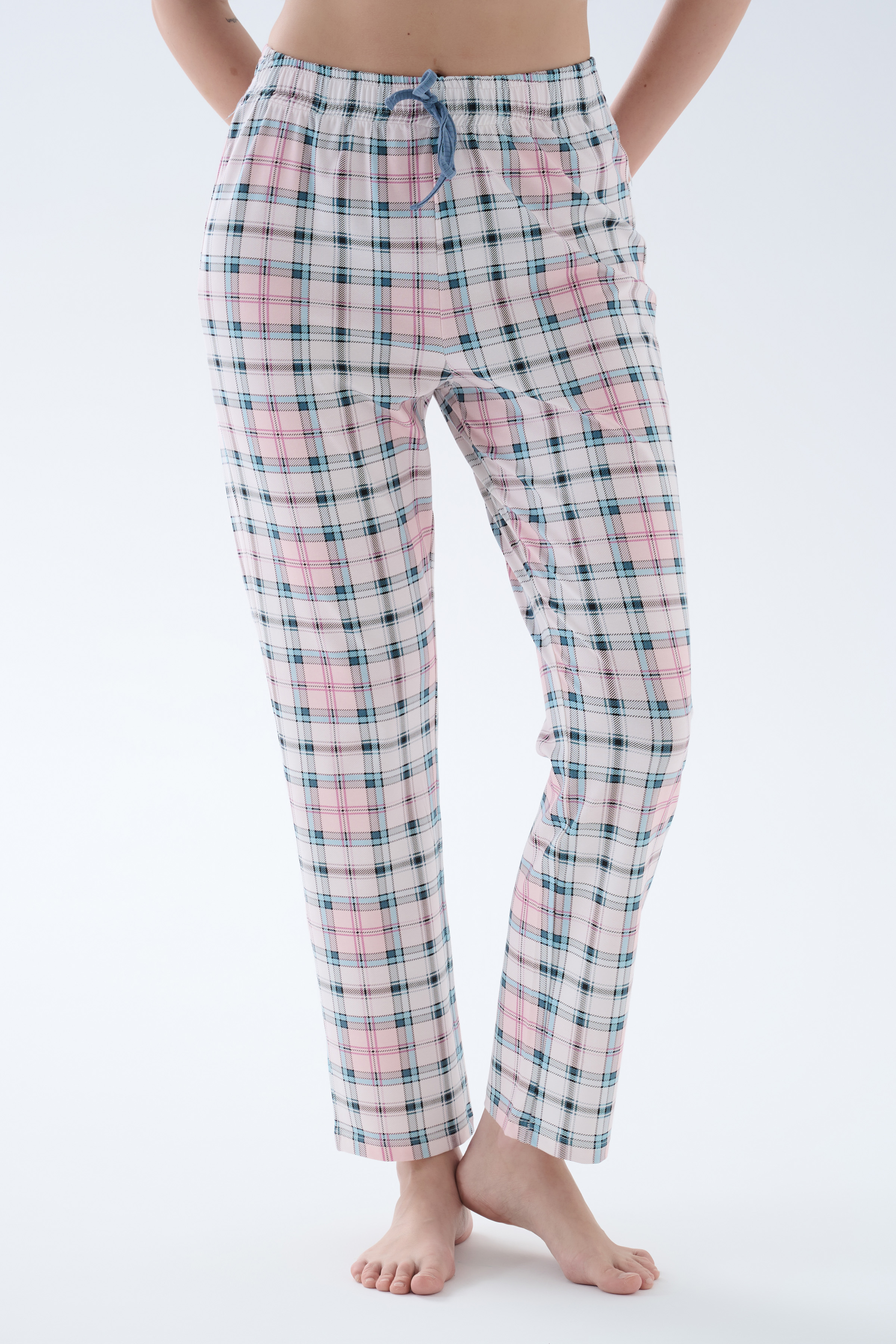 Kadın Pamuklu Cepli Uzun Pijama Altı