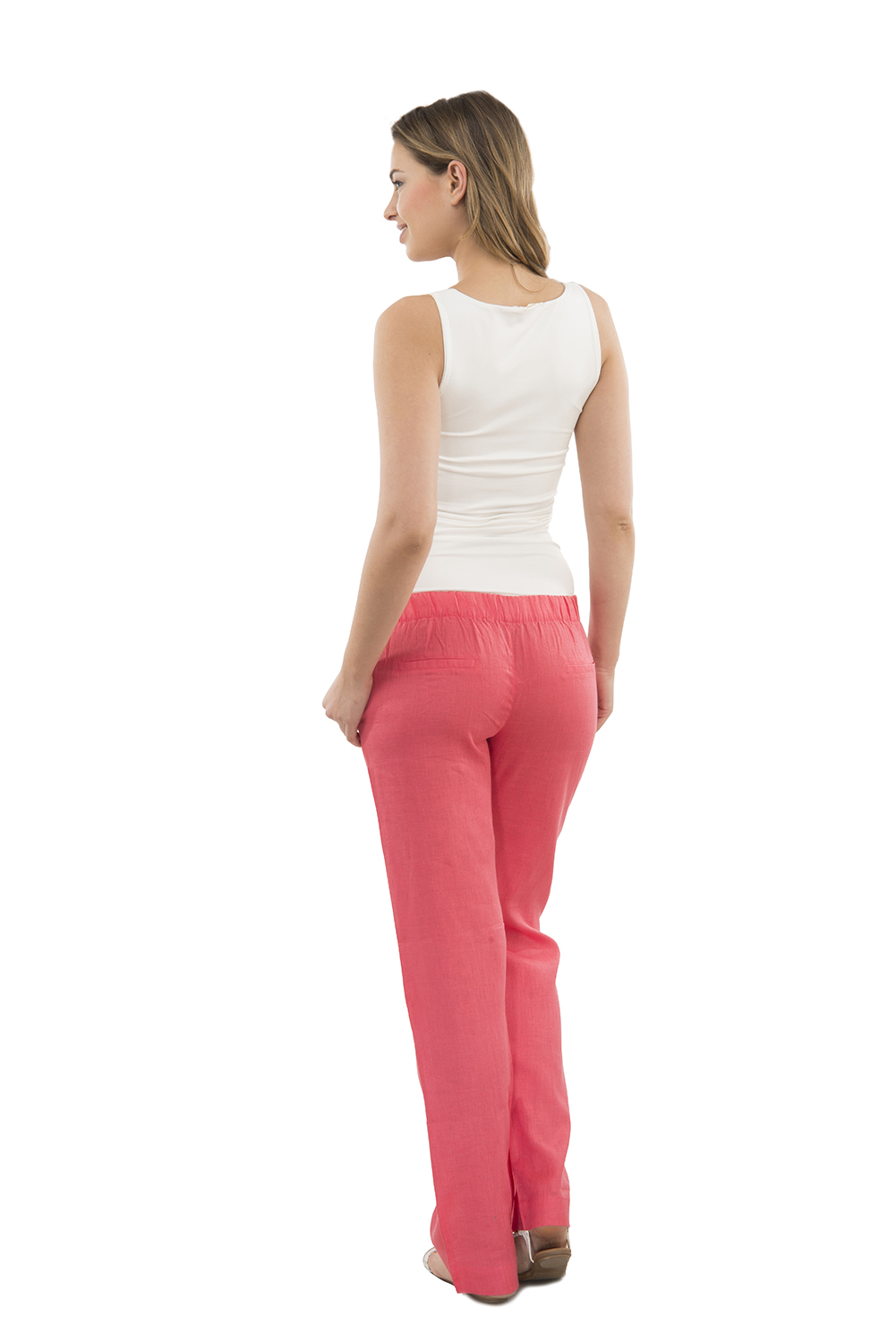 Hays Out Lino Kadın Keten Pantolonlu Takım