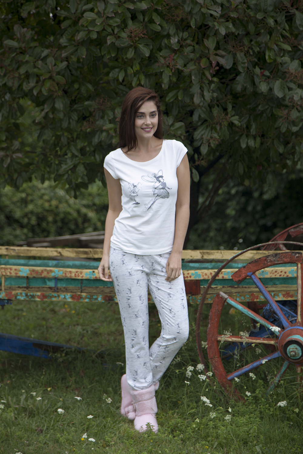 HAYS EVA BAYAN KADIFE SABAHLIK PENYE 3LÜ PIJAMA TAKIMI
