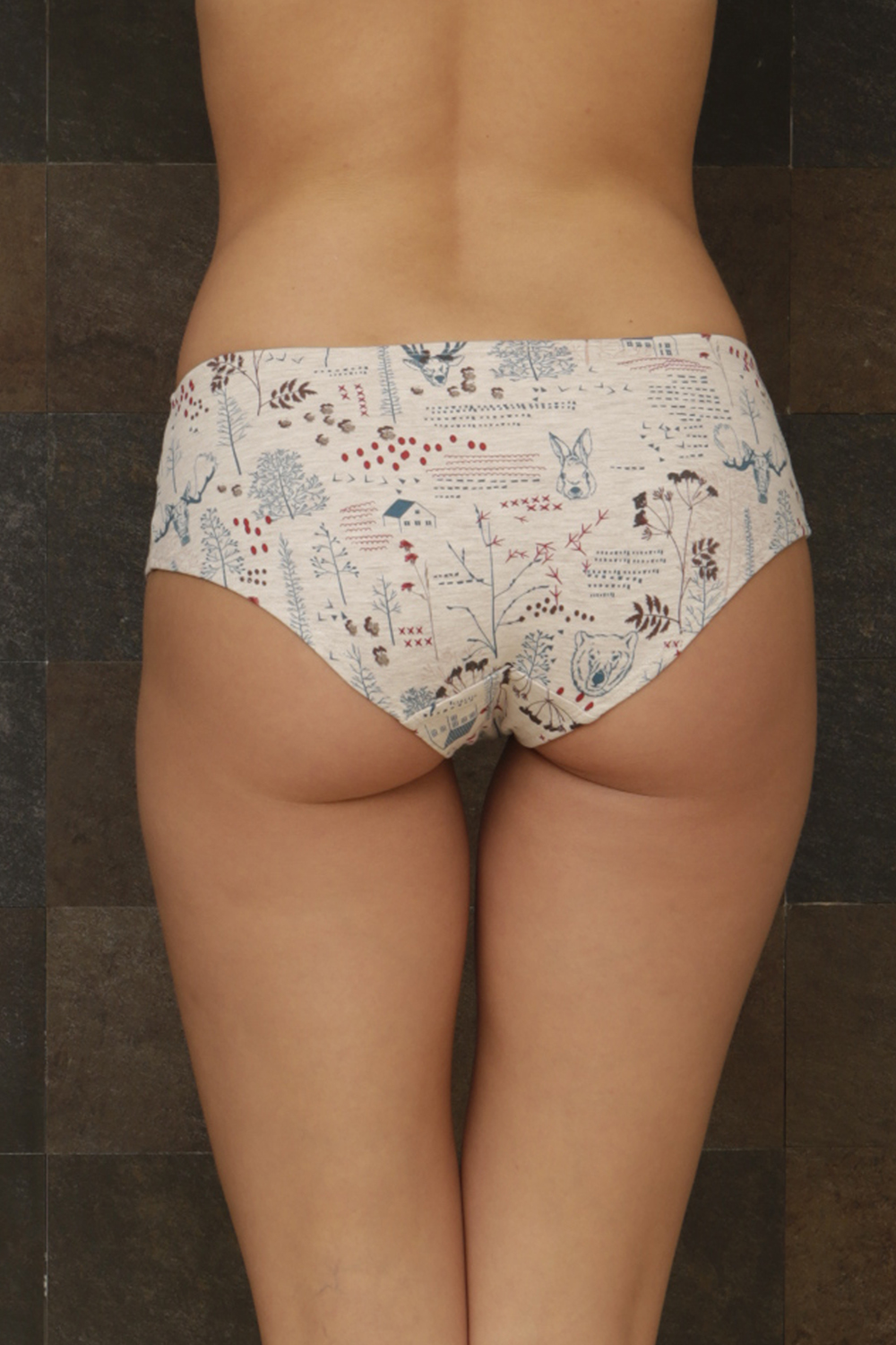 Hays Natur Penye Kadın 3lü Paket Brazil Külot