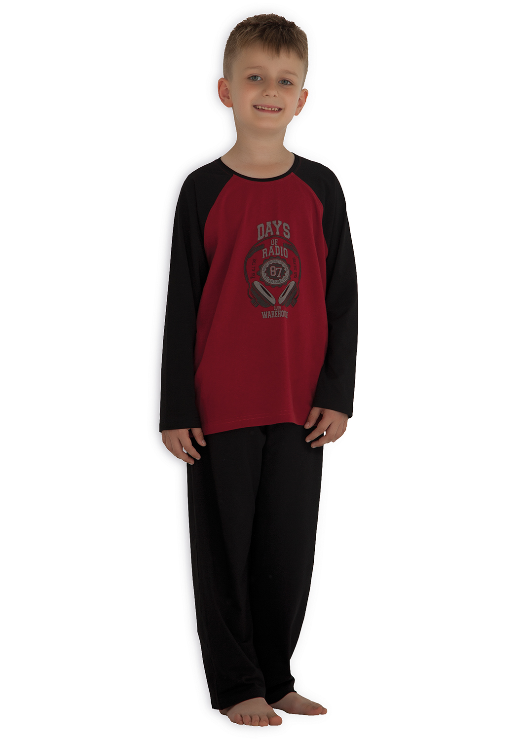 Hays Kids Penye Erkek Çocuk 2li Uzun Pijama Takımı
