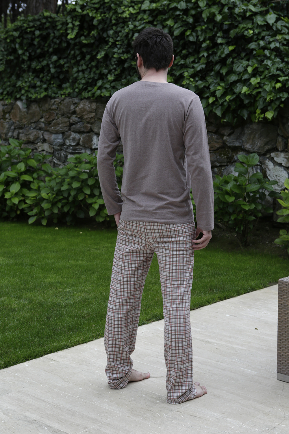 Hays Men Penye 2li Uzun Pijama Takımı
