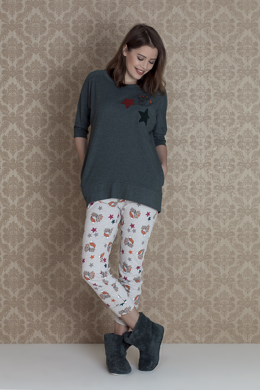 Hays Stellina Kadın Midi Pijama Takımı