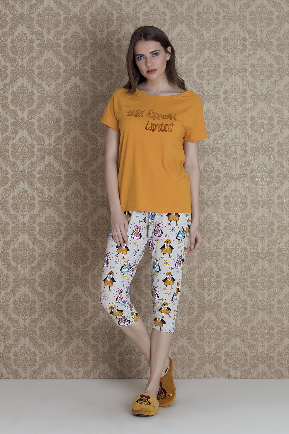 Hays Pingua Kadın Kapri Pijama