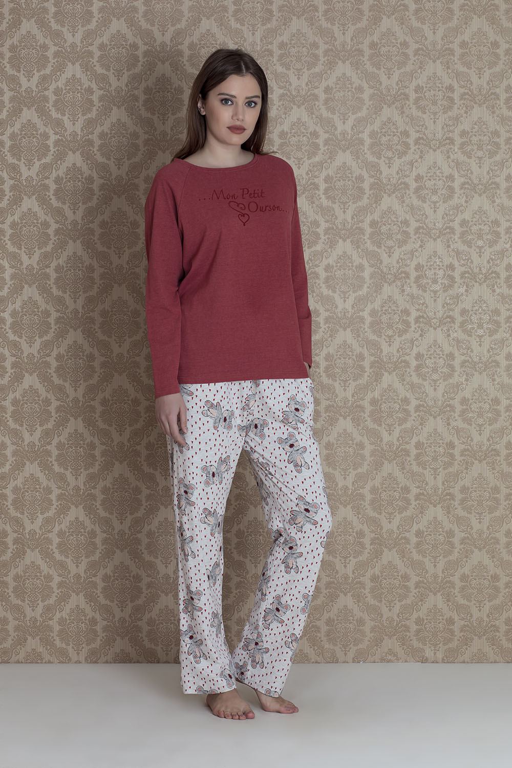 Hays Plus Size Kadın 2li Pijama Takımı